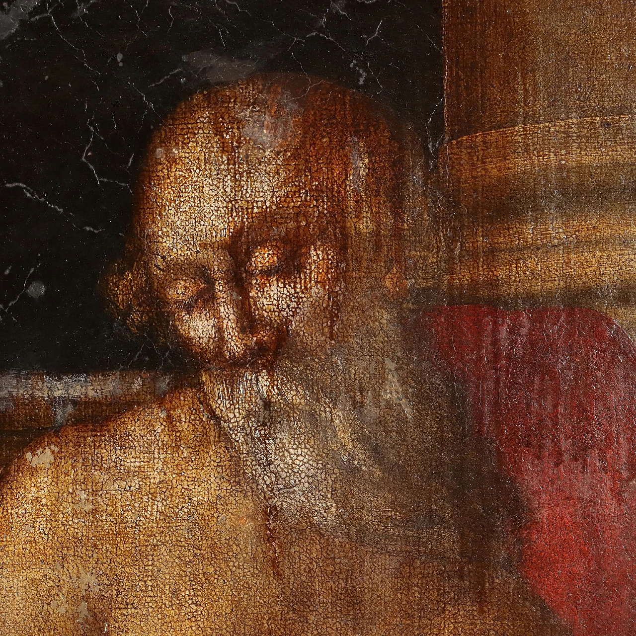 St. Jerome, oil on canvas, 17th century 4