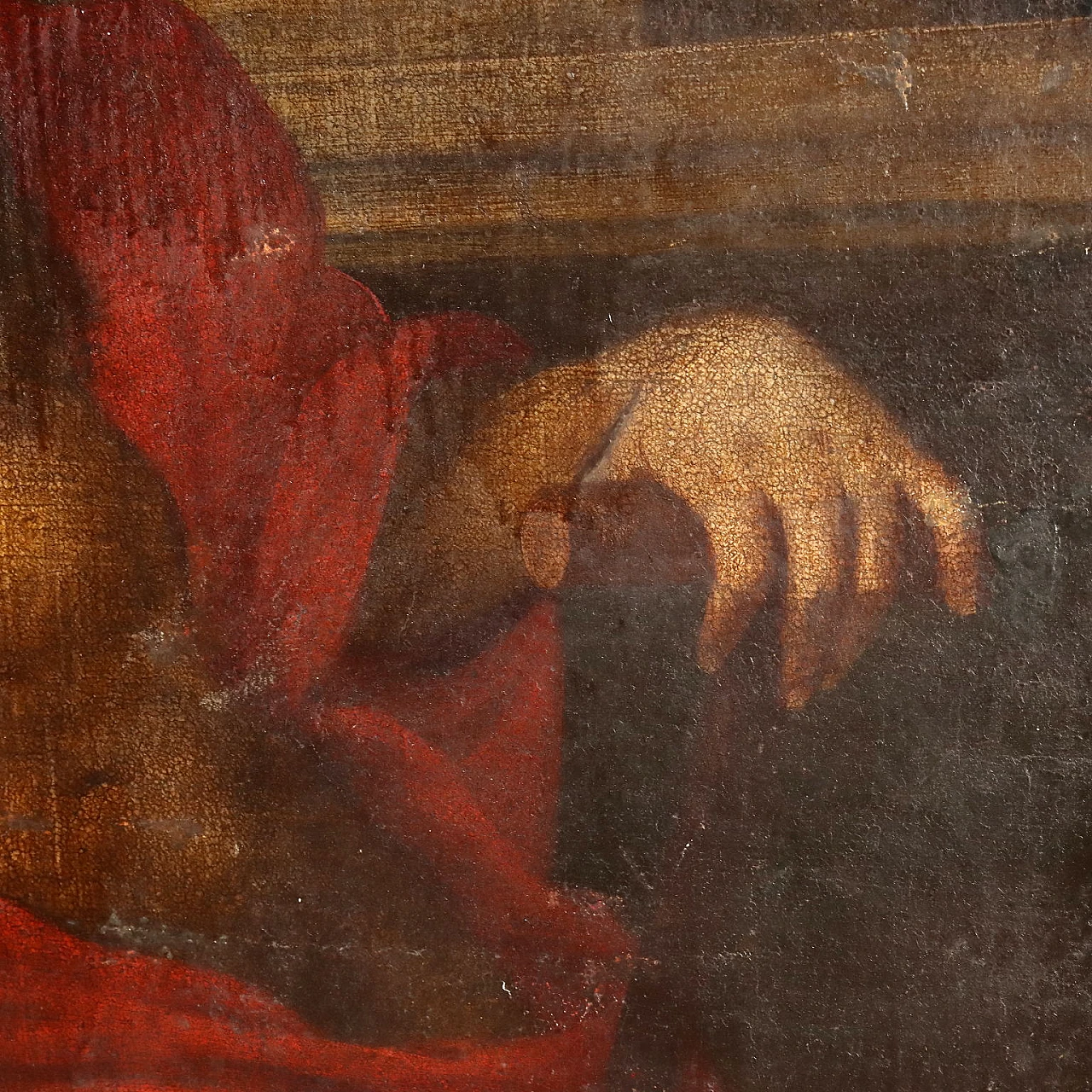 St. Jerome, oil on canvas, 17th century 6