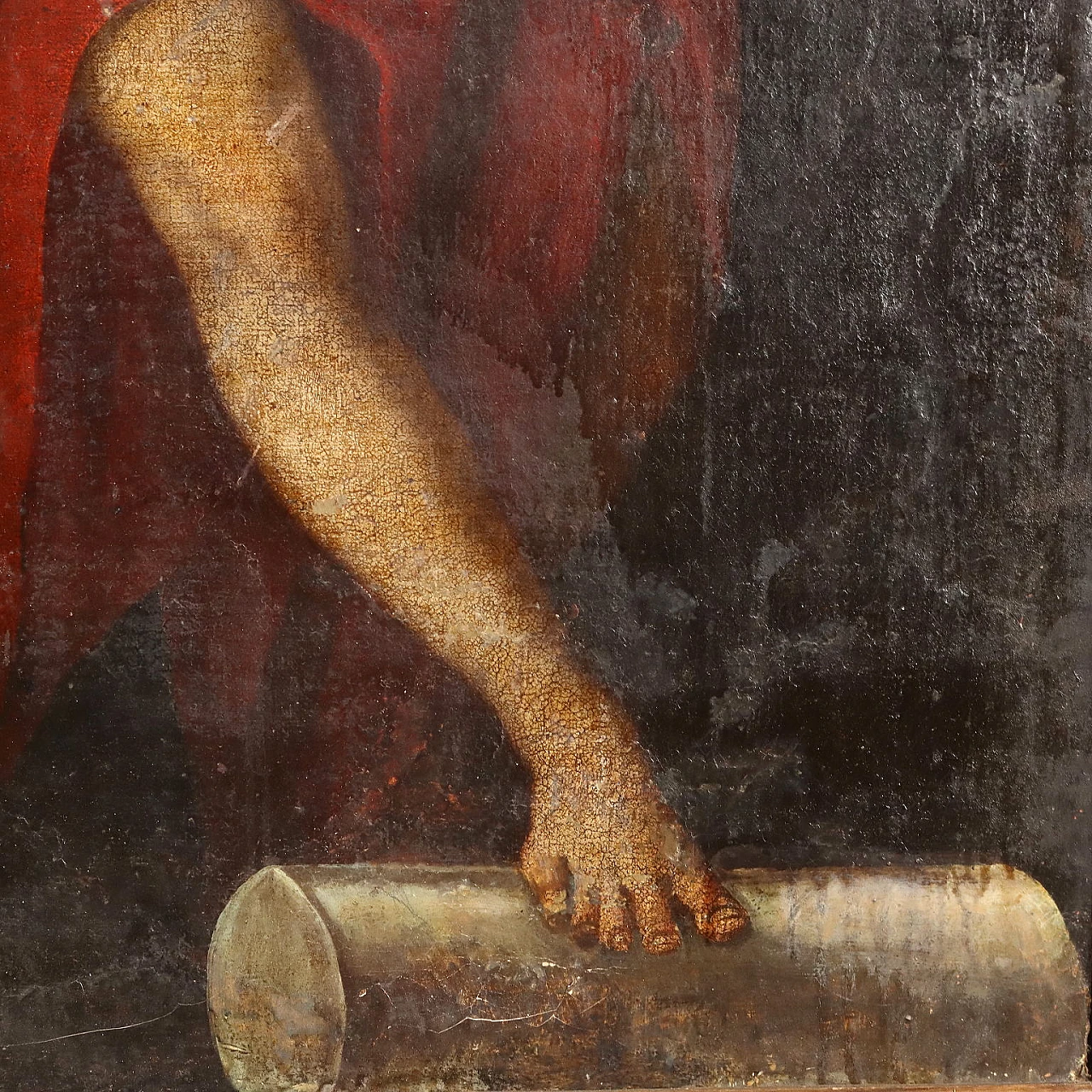 St. Jerome, oil on canvas, 17th century 7