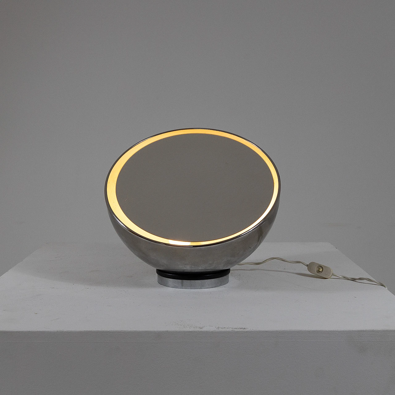 Specchio da tavolo retroilluminato, anni 70 7