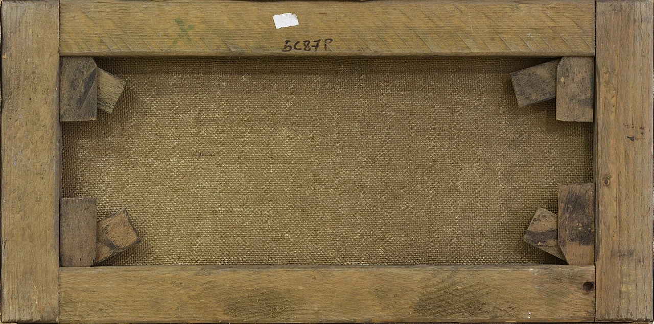 Scena di campagna di Pietro Colonna, olio su tela, anni '90 7