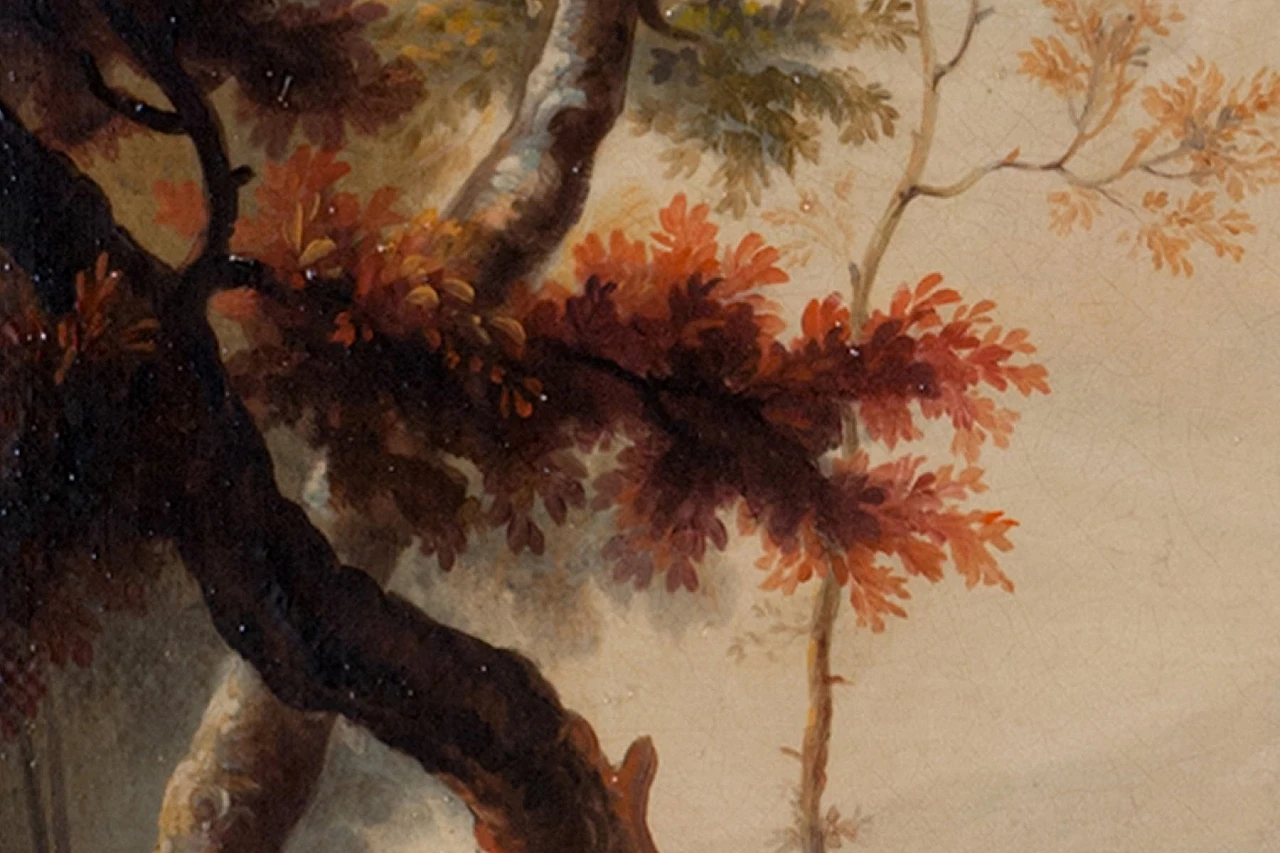 Paesaggio di Antonio Montini, incorniciato, anni 2000 4