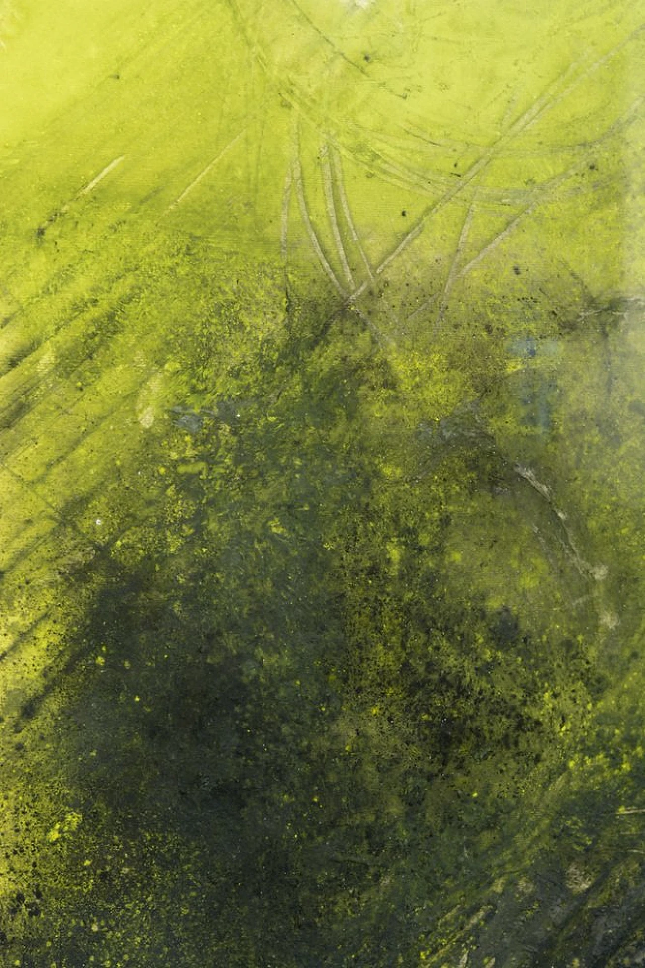 Notte di Domenico Spinosa, olio su tela con cornice, anni '70 2