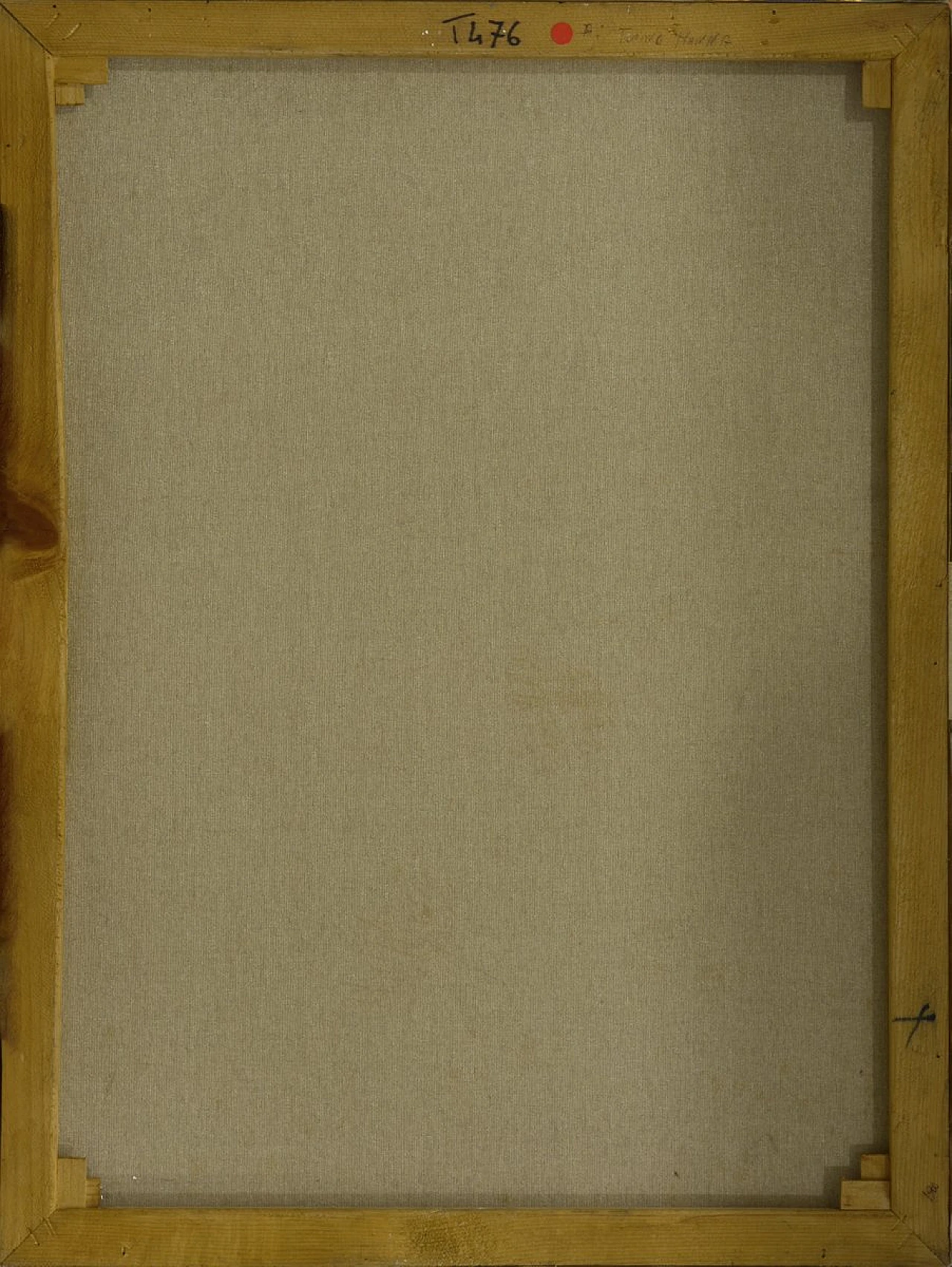 Scena di Tonino Manna, olio su tela con cornice, anni '90 7