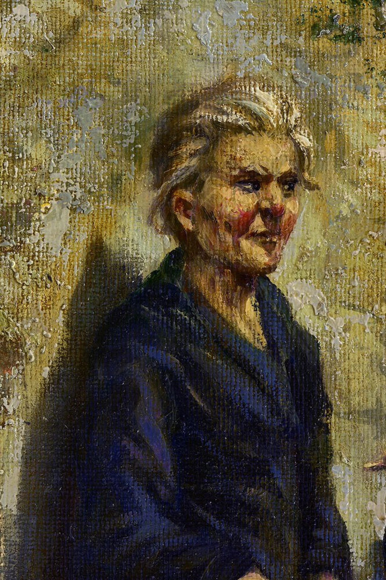 Scena alla fontana di Marino Faliero, olio su tela, anni '80 7