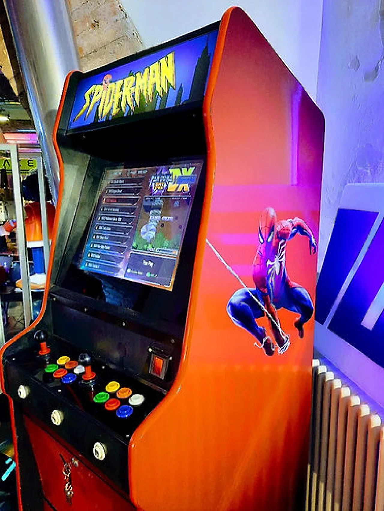 Spiderman video game, 1980s 2