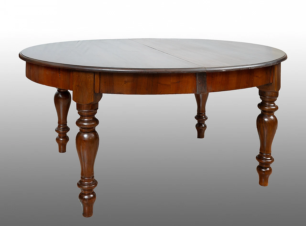 Extendable table in Louis Philippe style, '800 1