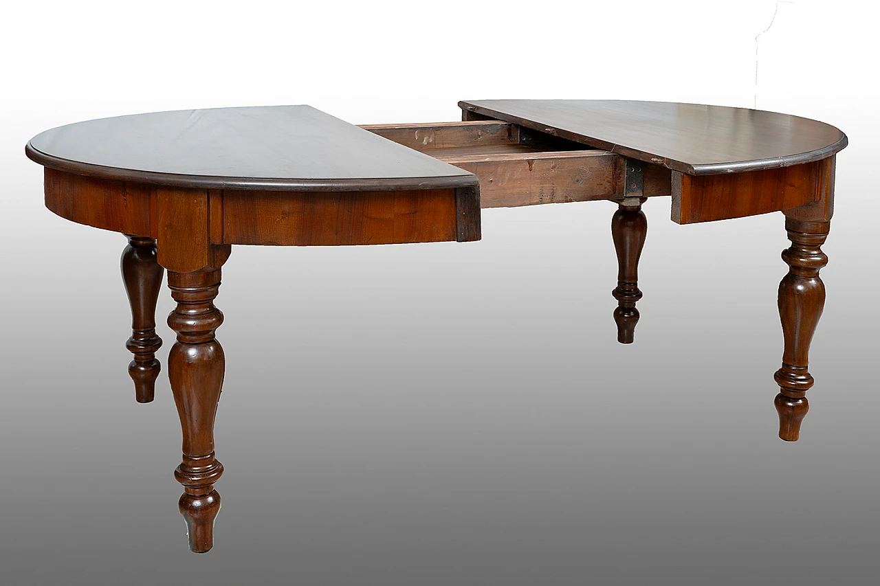 Extendable table in Louis Philippe style, '800 3