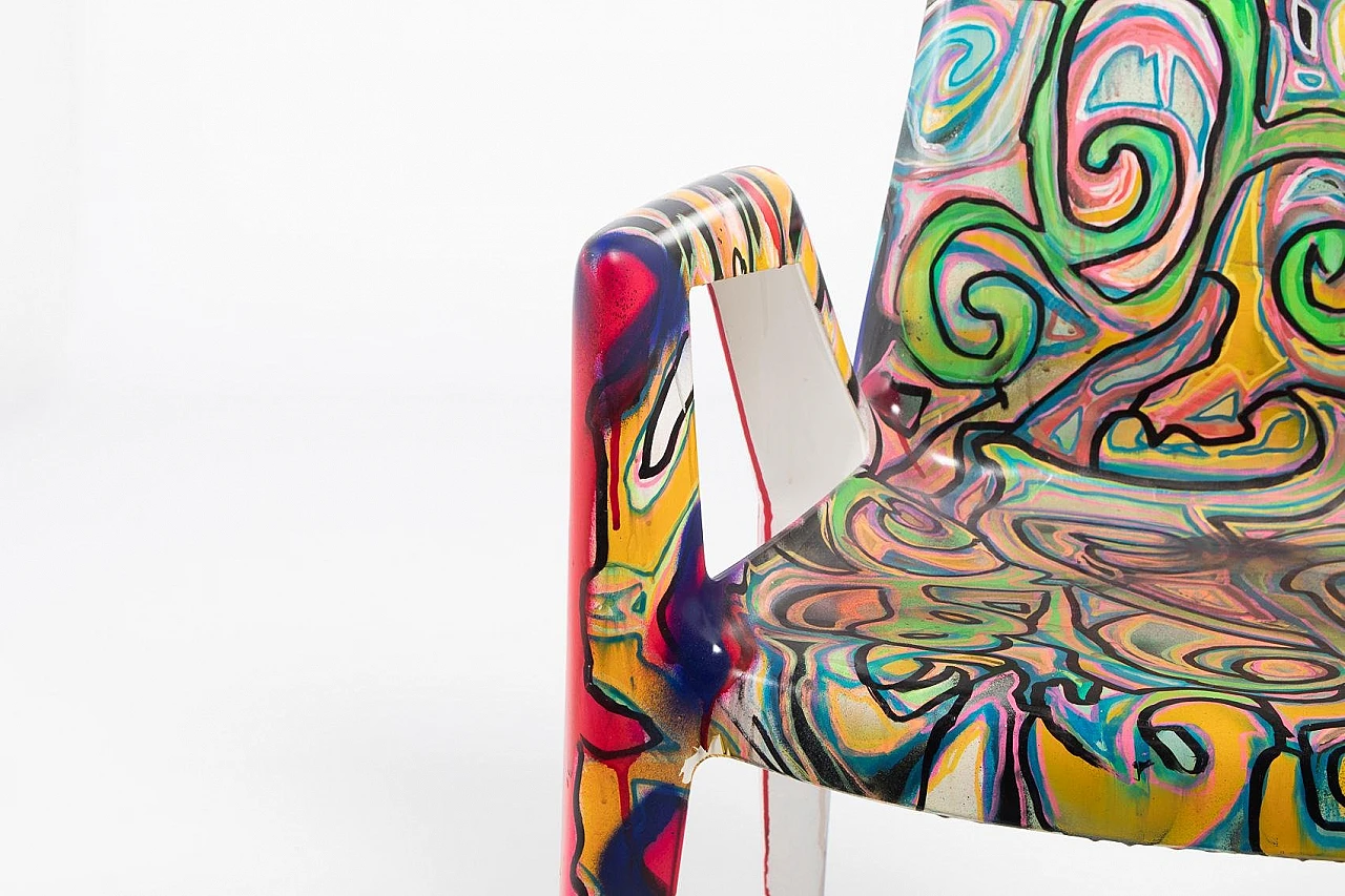 Armchair by Mario Bellini and Claudio Bellini for Heller Arco 8