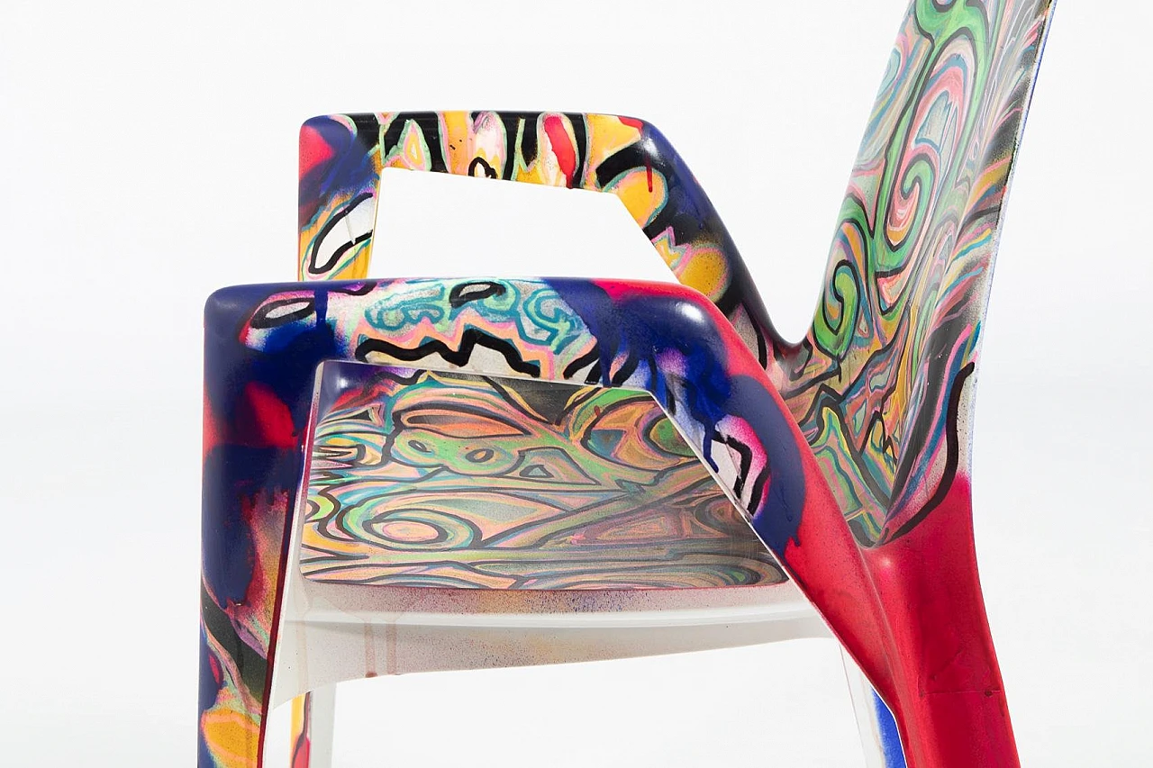 Armchair by Mario Bellini and Claudio Bellini for Heller Arco 10