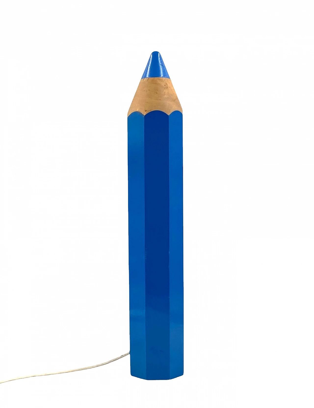 Blue Pencil table lamp by Pierre Sala, Ed. Vilac, 1980s 8