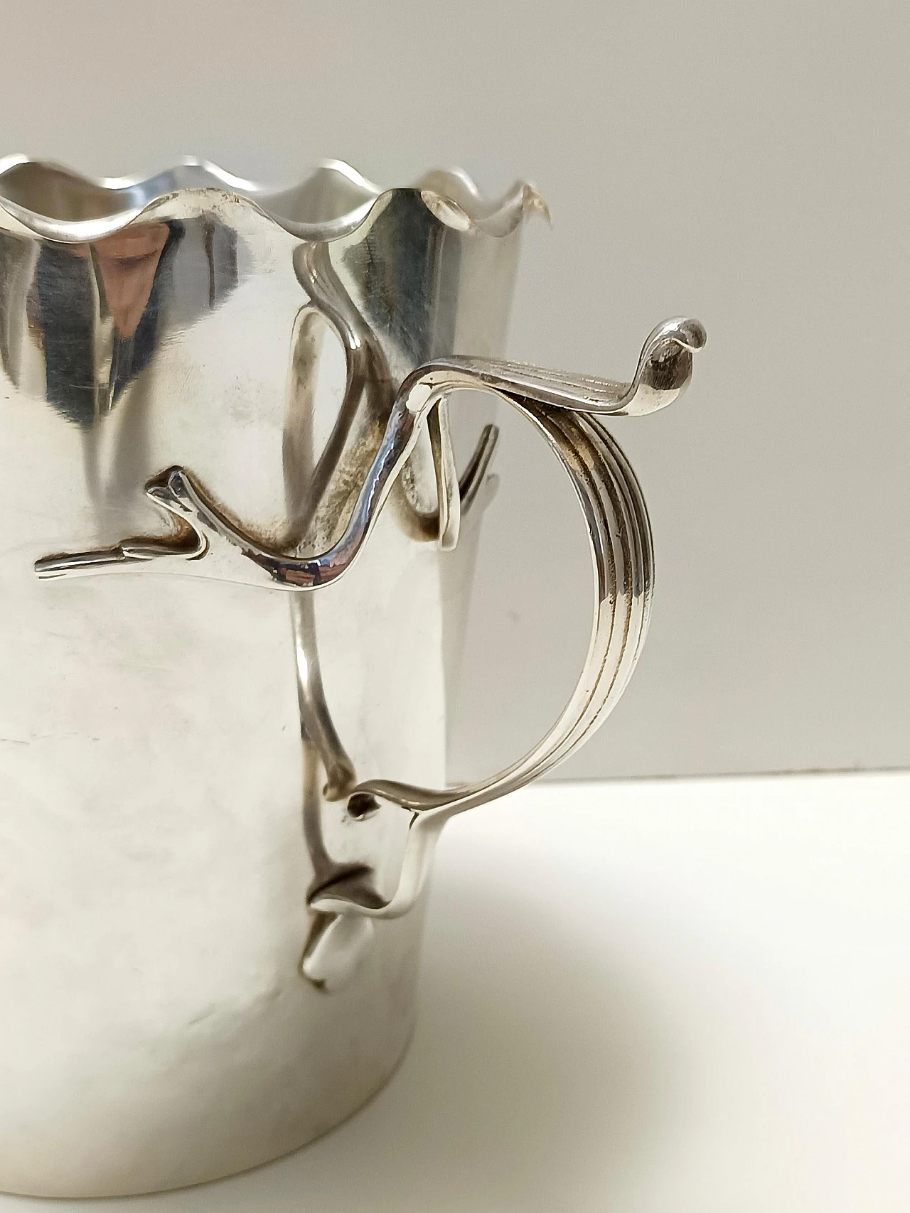 Brass ice bucket by Carl Deffner, early 20th century 9