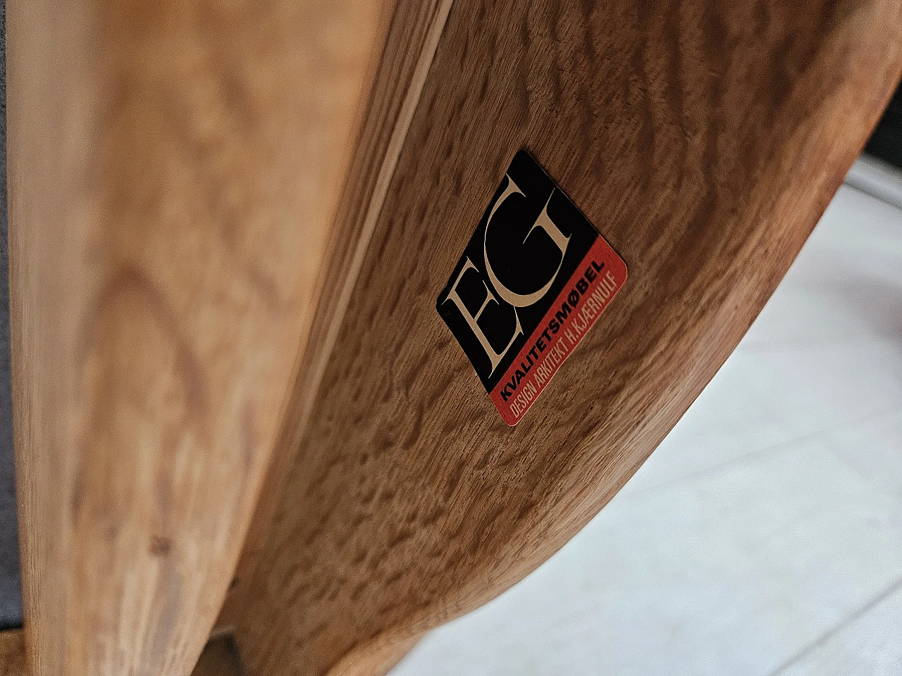 Poltrona danese di Henning Kjærnulf per EG Kvalitetsmøbel, anni '60 15