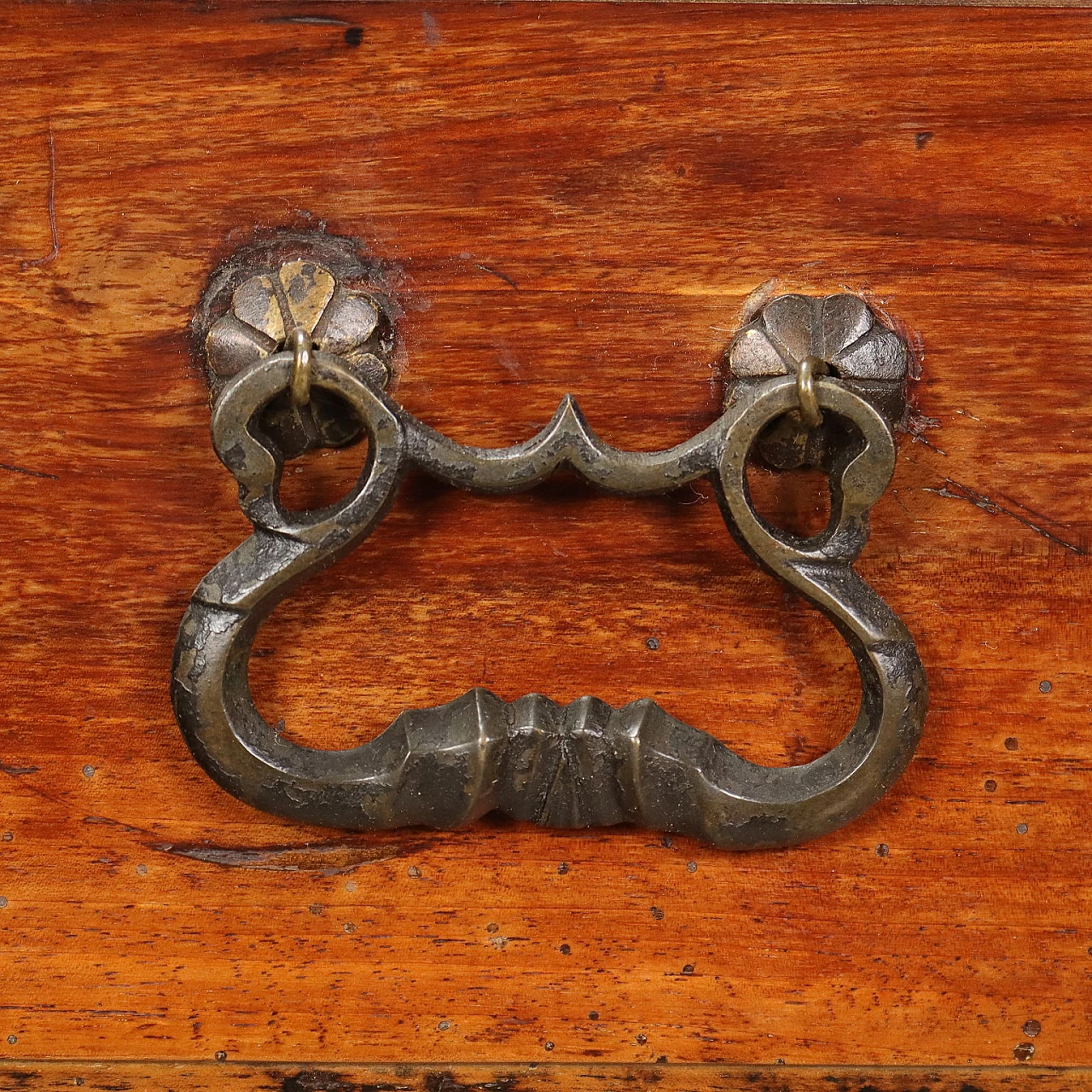 Scrittoio Barocchetto con ribalta e gambe mosse, '700 10