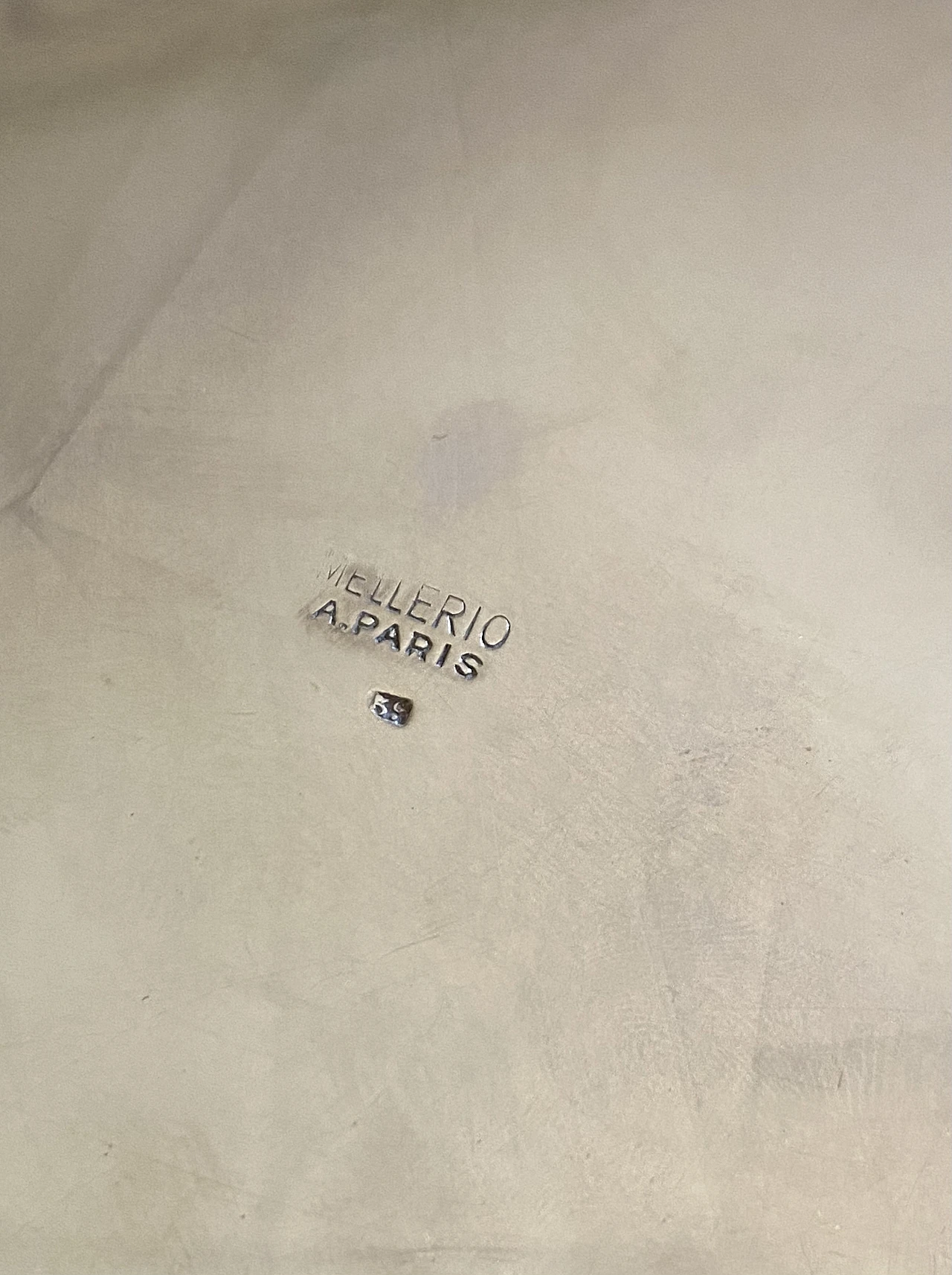 Pair of lucite and silver-plated boxes Mellerio Paris, 70s 12