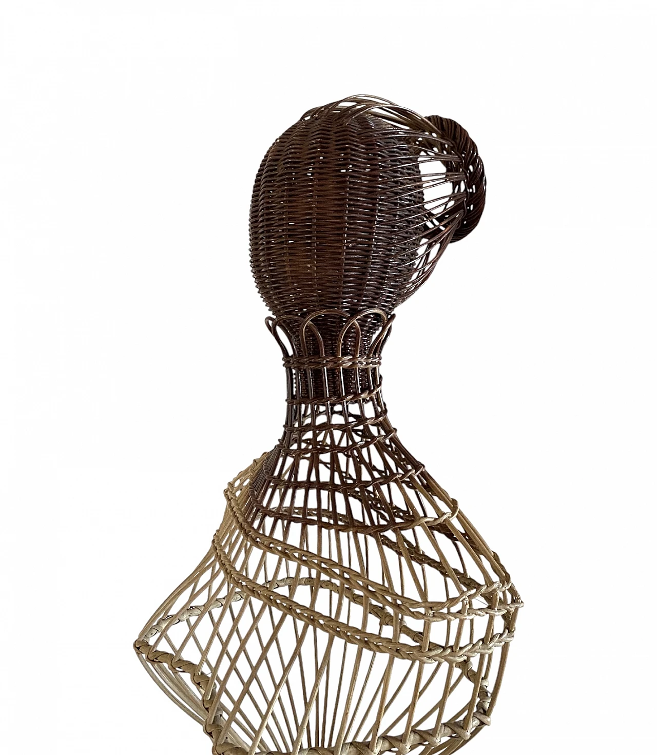 Manichino in vimini Posa Italia, anni '50 6