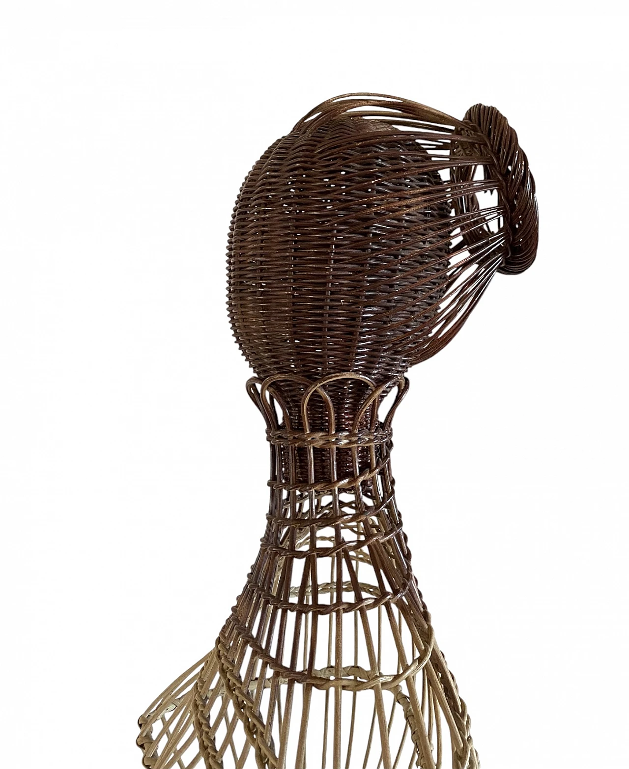 Manichino in vimini Posa Italia, anni '50 9