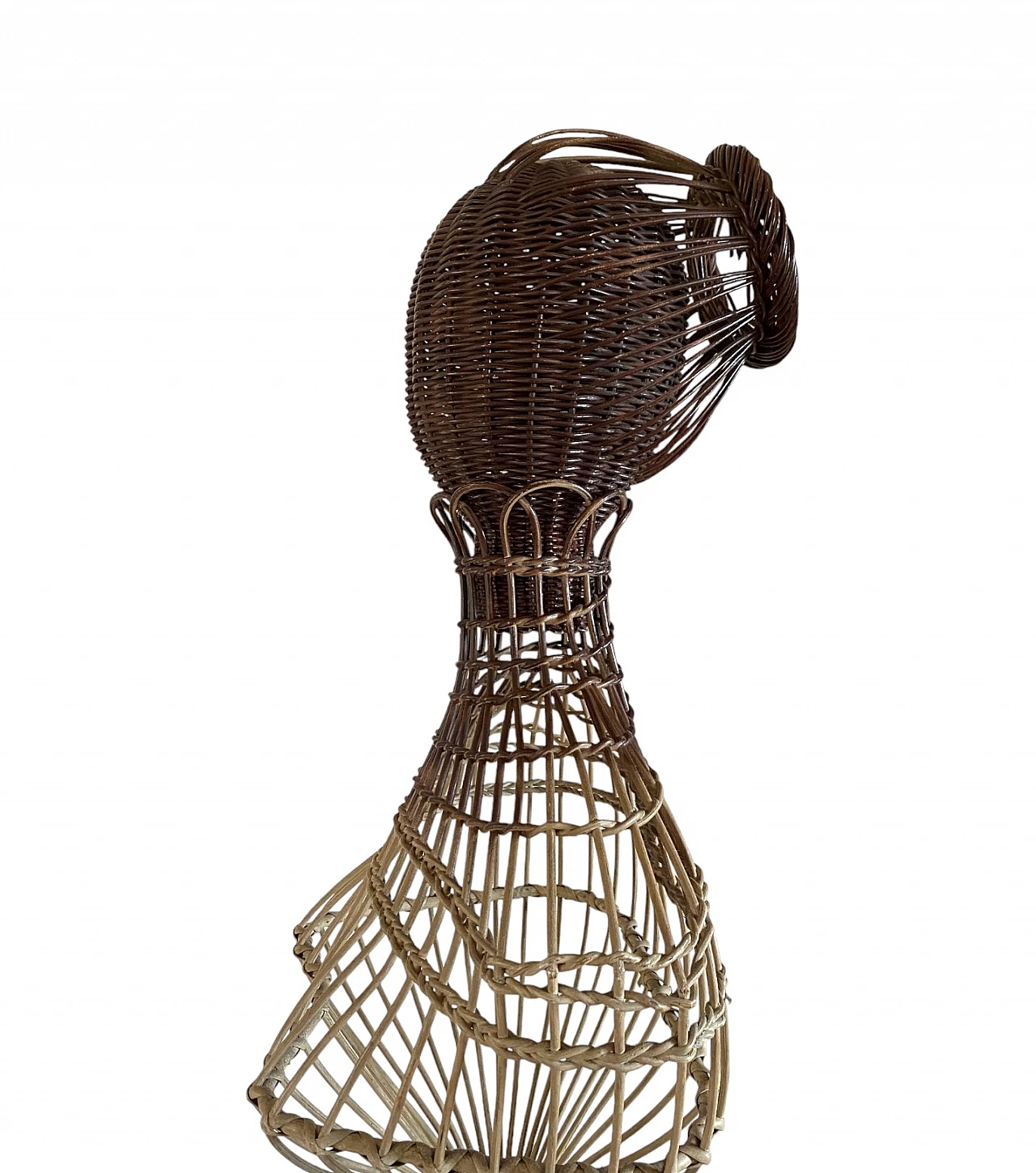 Manichino in vimini Posa Italia, anni '50 10