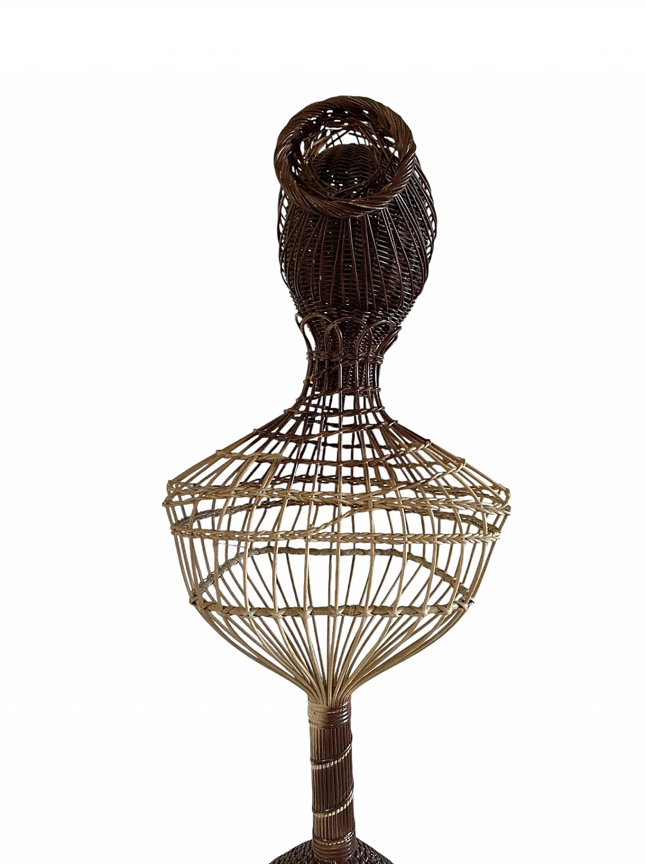 Manichino in vimini Posa Italia, anni '50 14