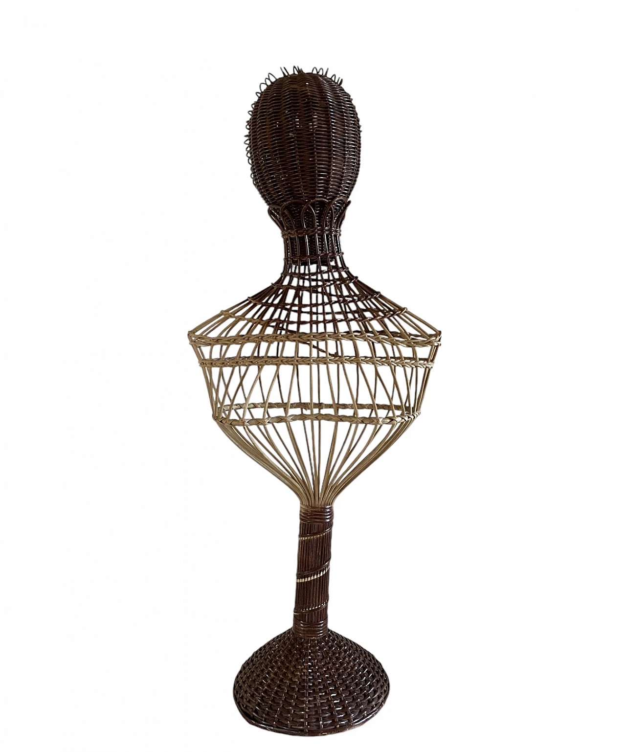 Manichino in vimini Posa Italia, anni '50 19