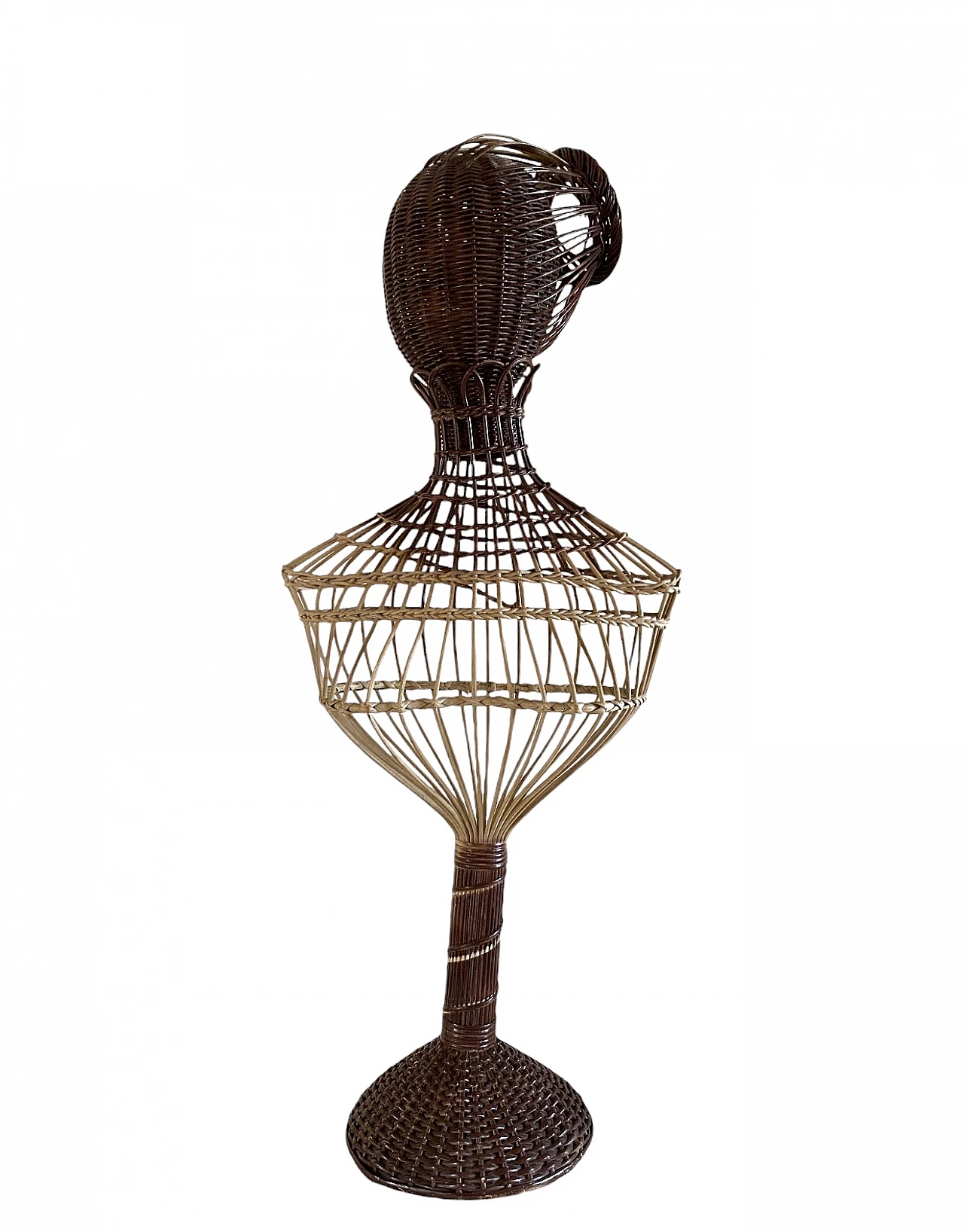 Manichino in vimini Posa Italia, anni '50 20