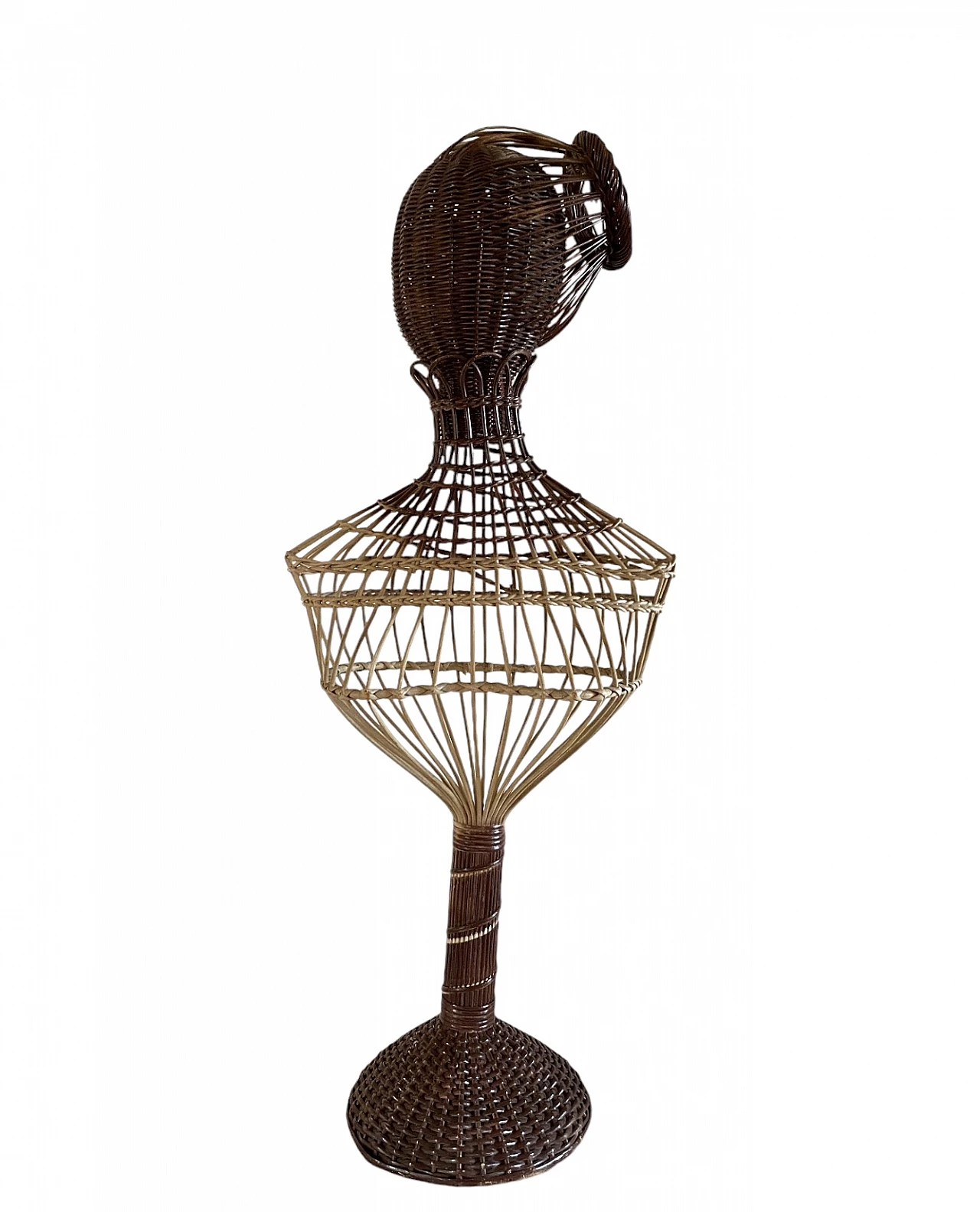 Manichino in vimini Posa Italia, anni '50 21