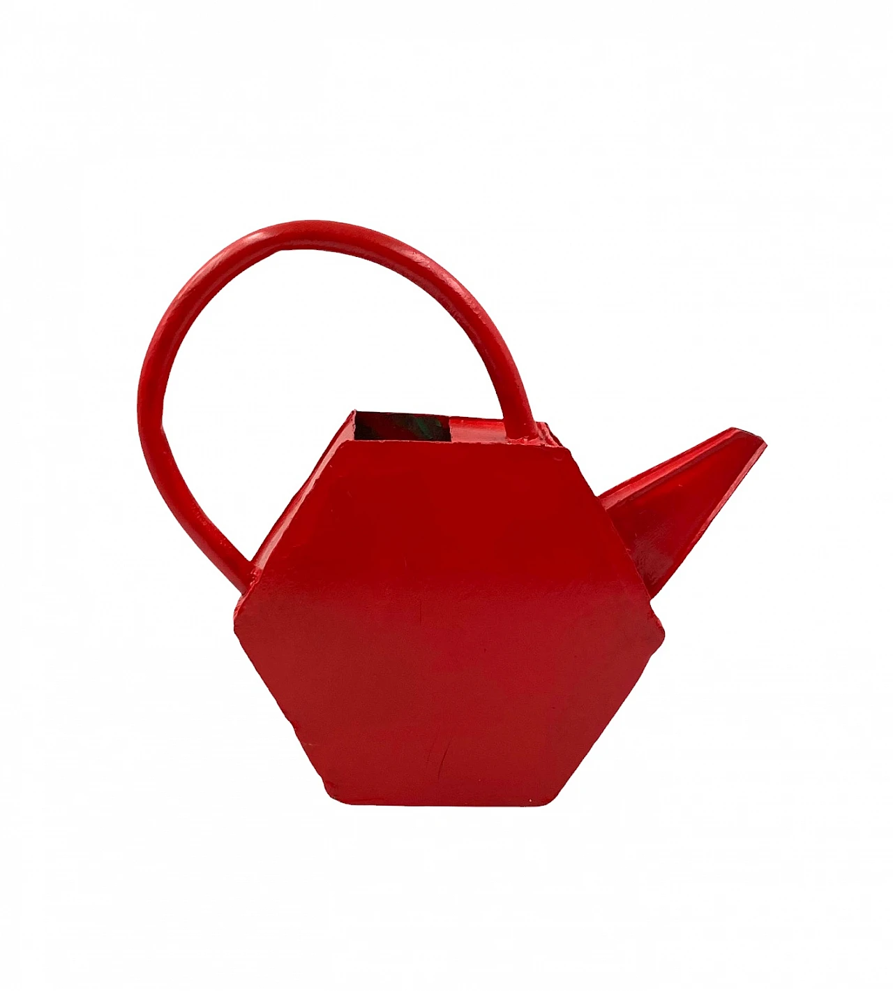 Annaffiatoio modernista rosso, Francia, anni '40 3