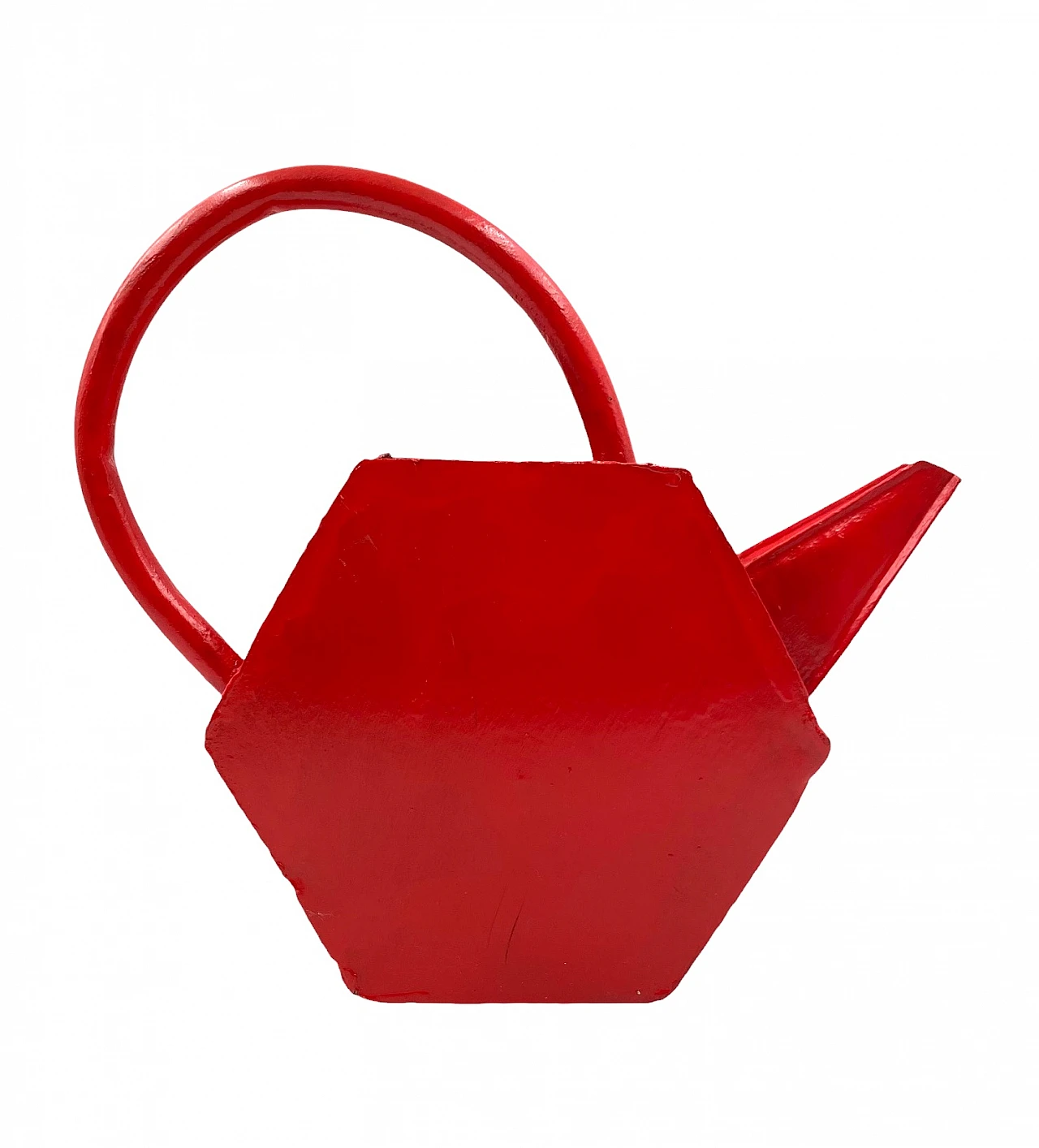 Annaffiatoio modernista rosso, Francia, anni '40 8