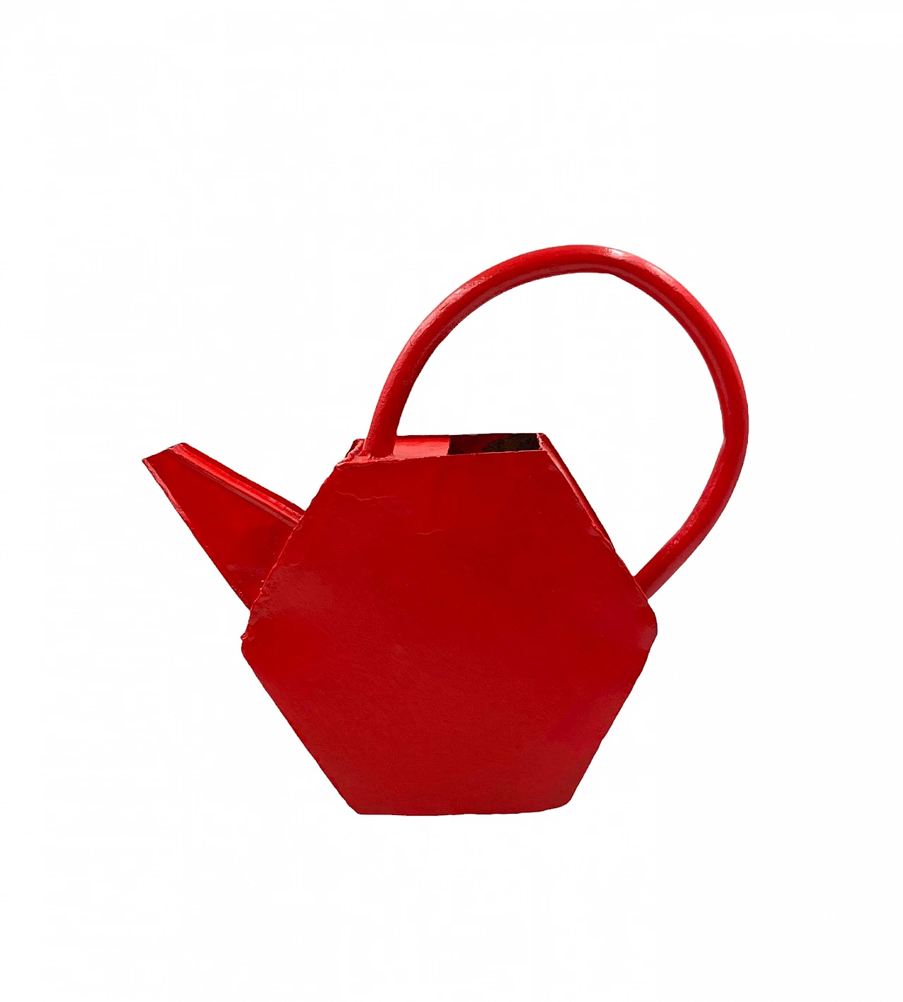 Annaffiatoio modernista rosso, Francia, anni '40 11