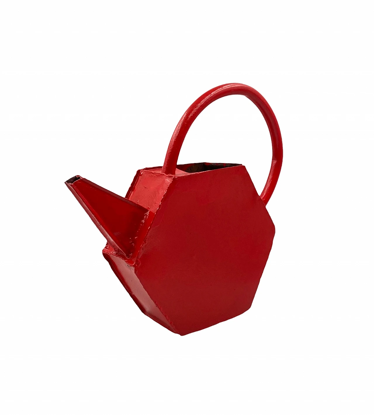 Annaffiatoio modernista rosso, Francia, anni '40 12