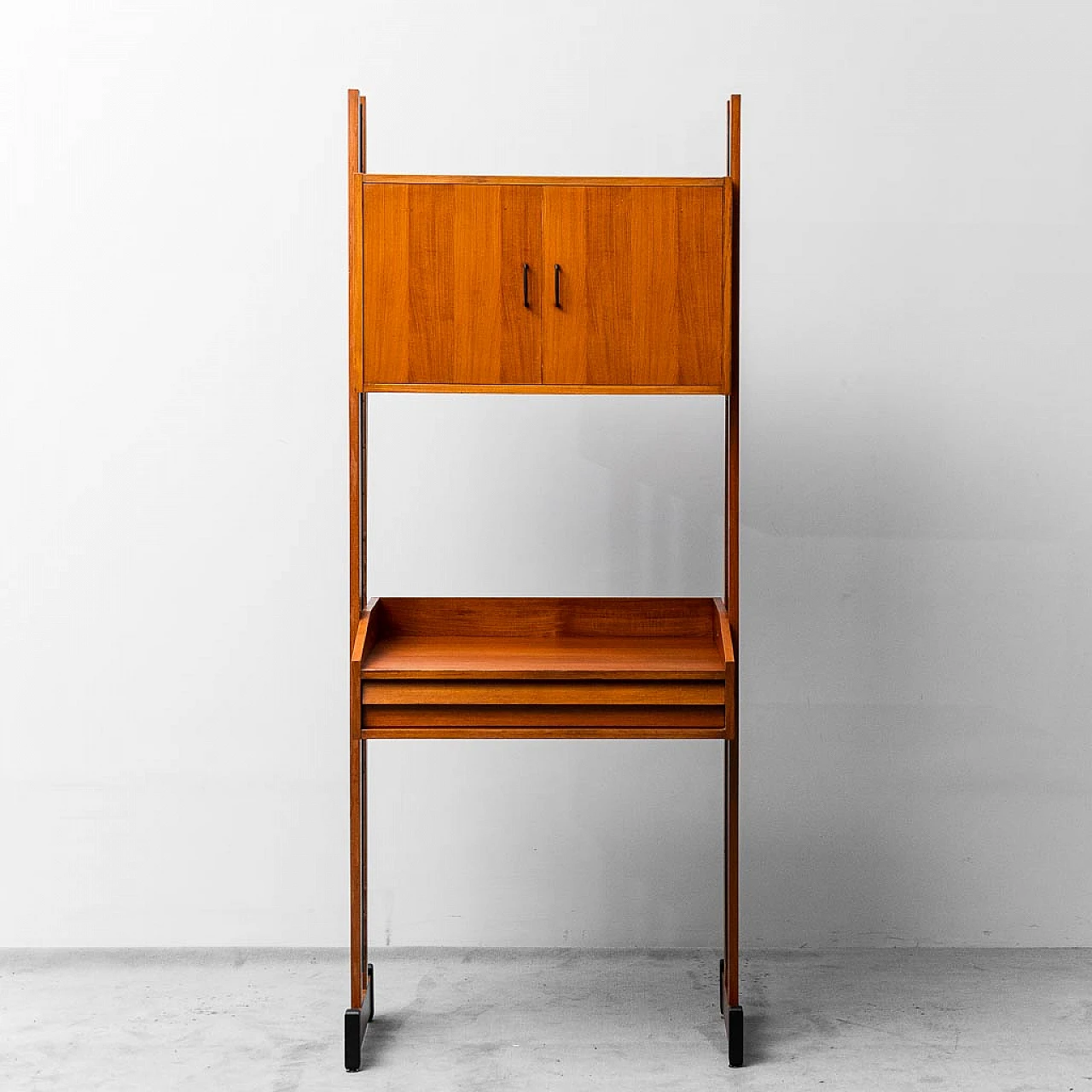 Mobile libreria in teak, anni 60 1