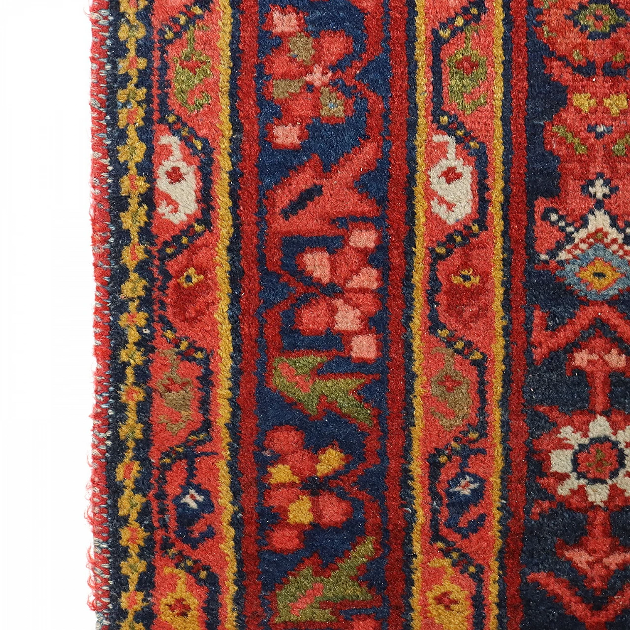 Tappeto iraniano Malayer in cotone e lana 7