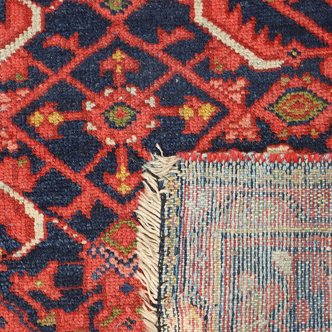 Tappeto iraniano Malayer in cotone e lana 10