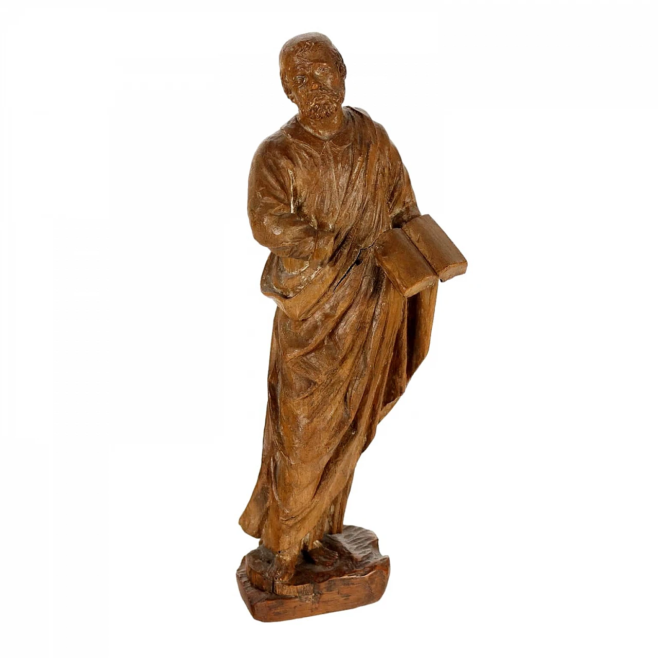 Philosopher, wooden sculpture, 18th century 1