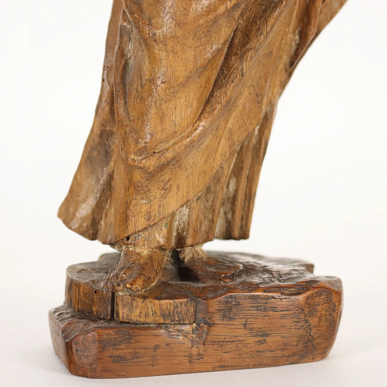 Philosopher, wooden sculpture, 18th century 6