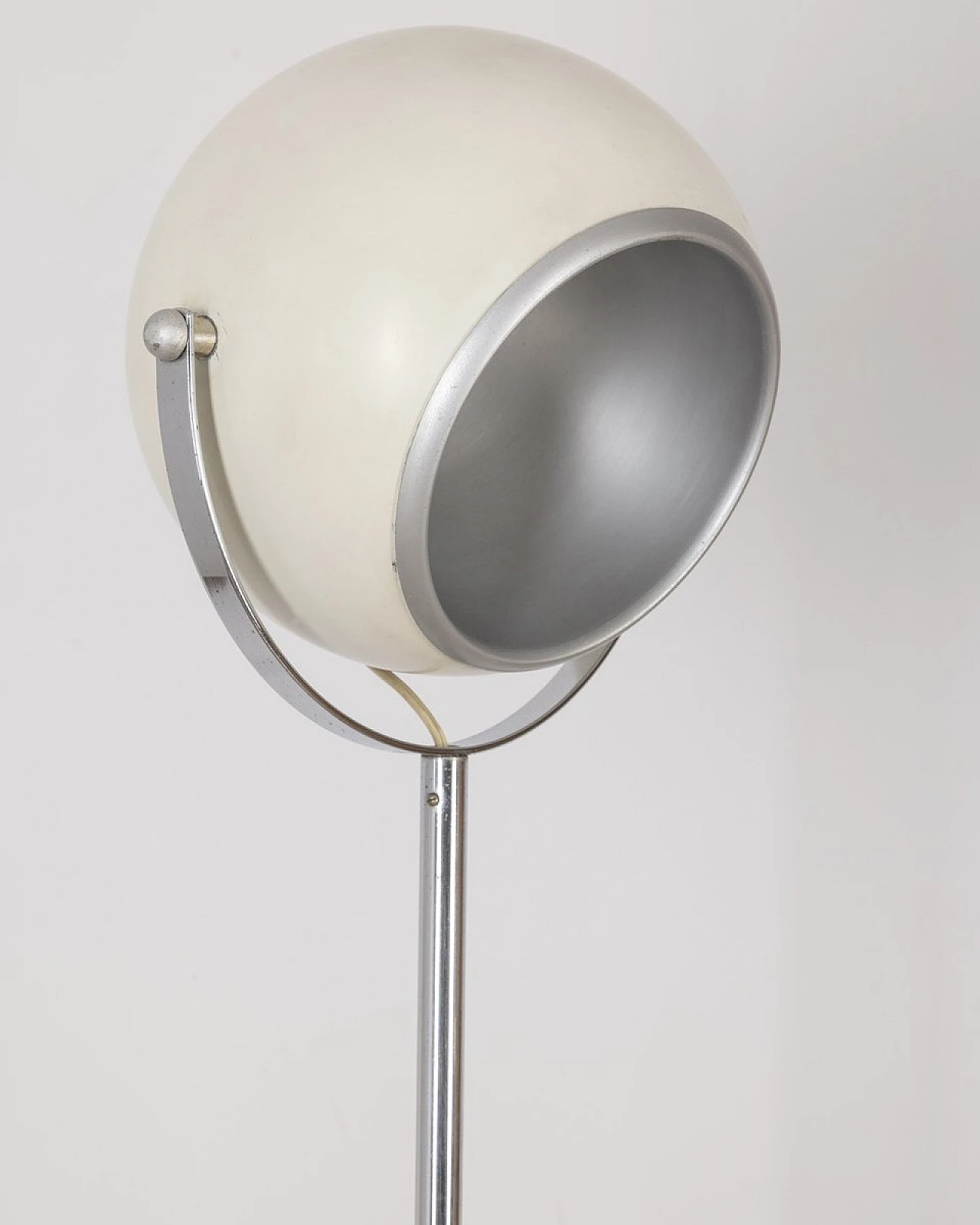 White adjustable floor lamp, 1970s 4