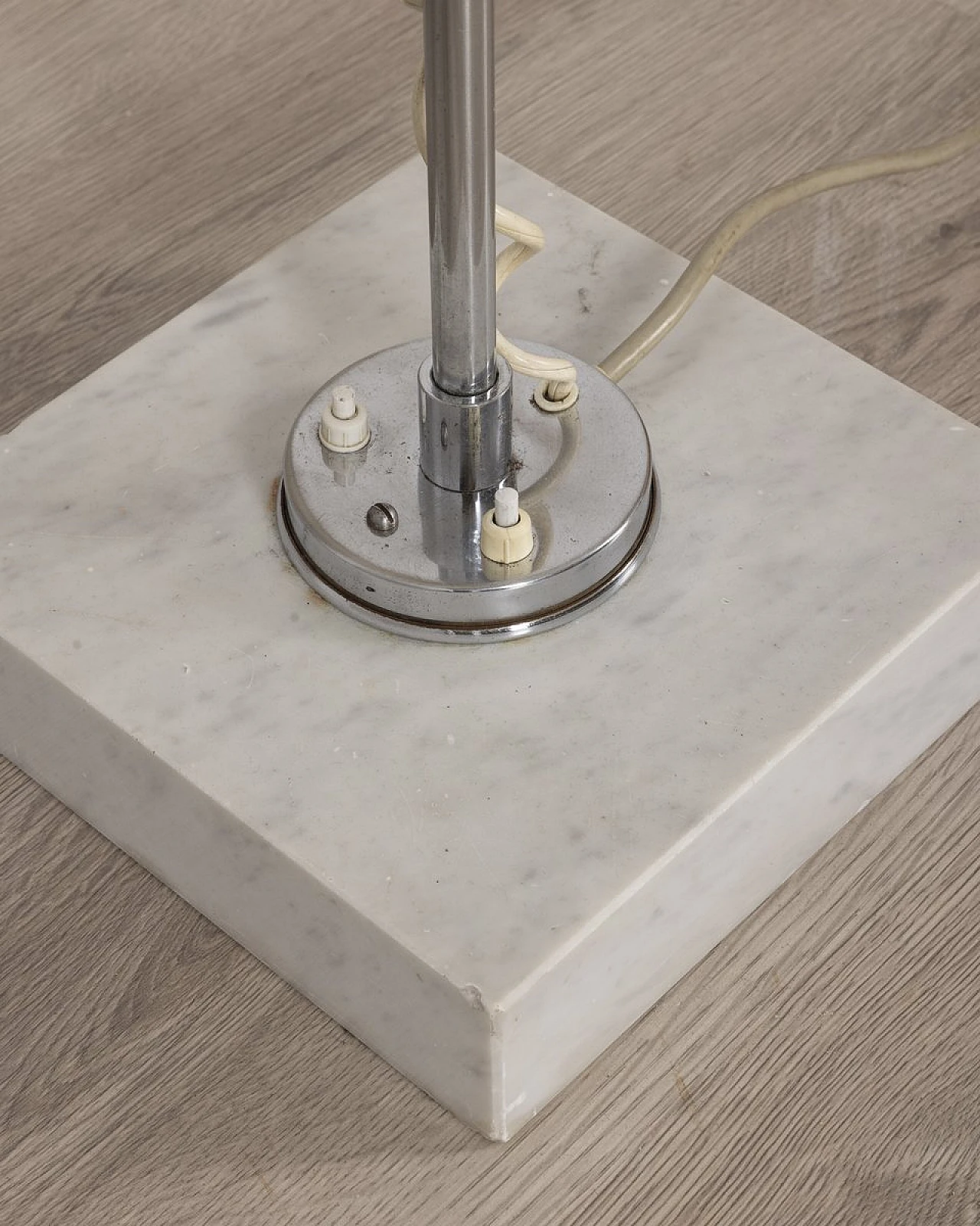 White adjustable floor lamp, 1970s 13