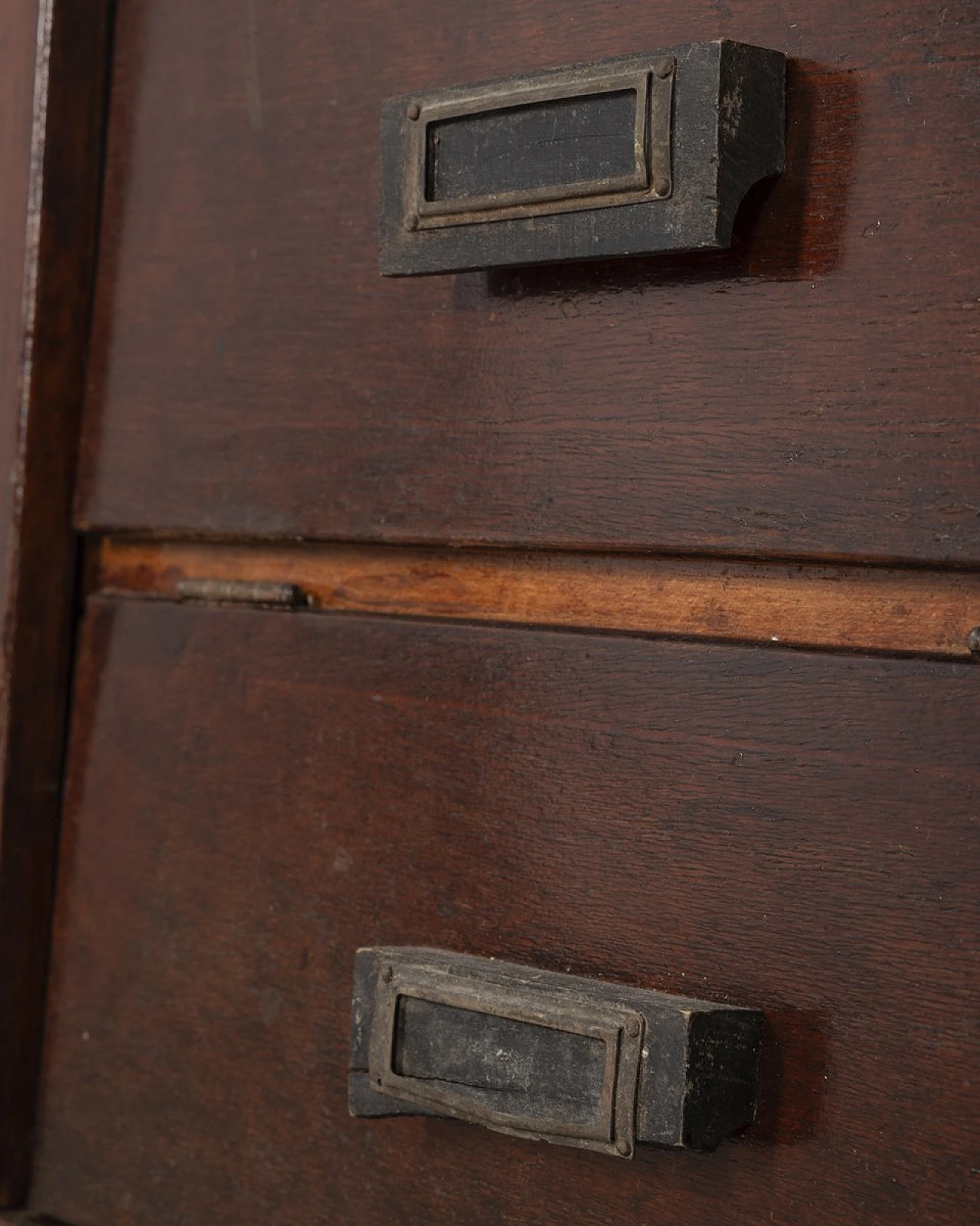 Portadocumenti in legno in stile industriale, anni '50 7