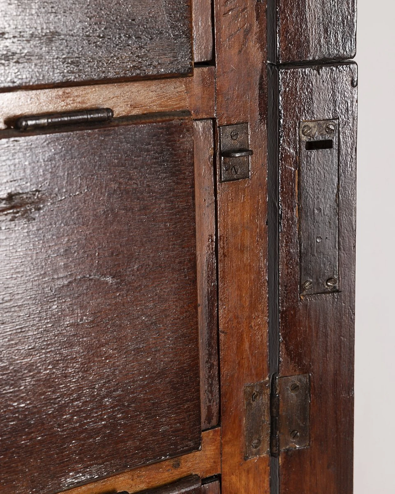 Portadocumenti in legno in stile industriale, anni '50 8