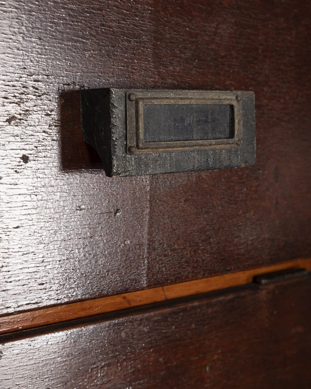 Portadocumenti in legno in stile industriale, anni '50 9