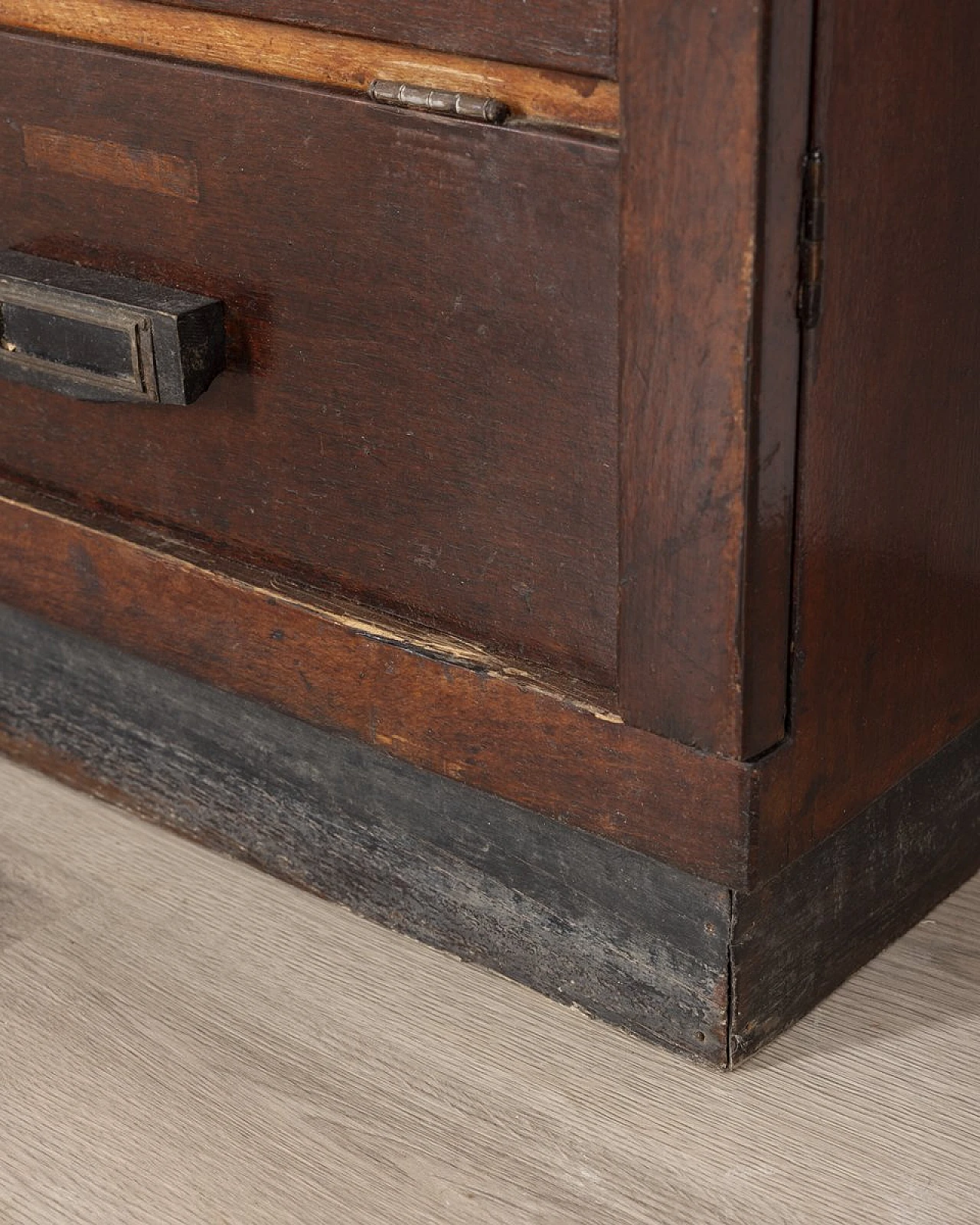 Portadocumenti in legno in stile industriale, anni '50 14