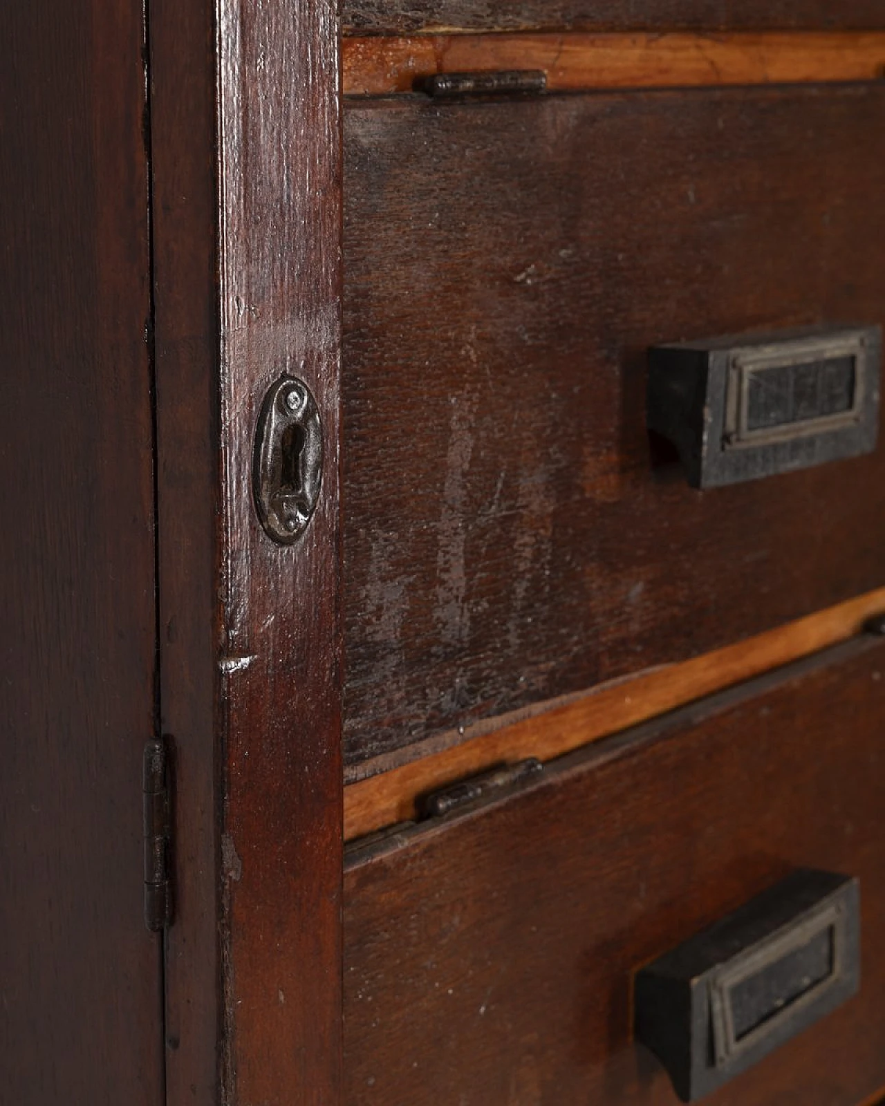 Portadocumenti in legno in stile industriale, anni '50 17