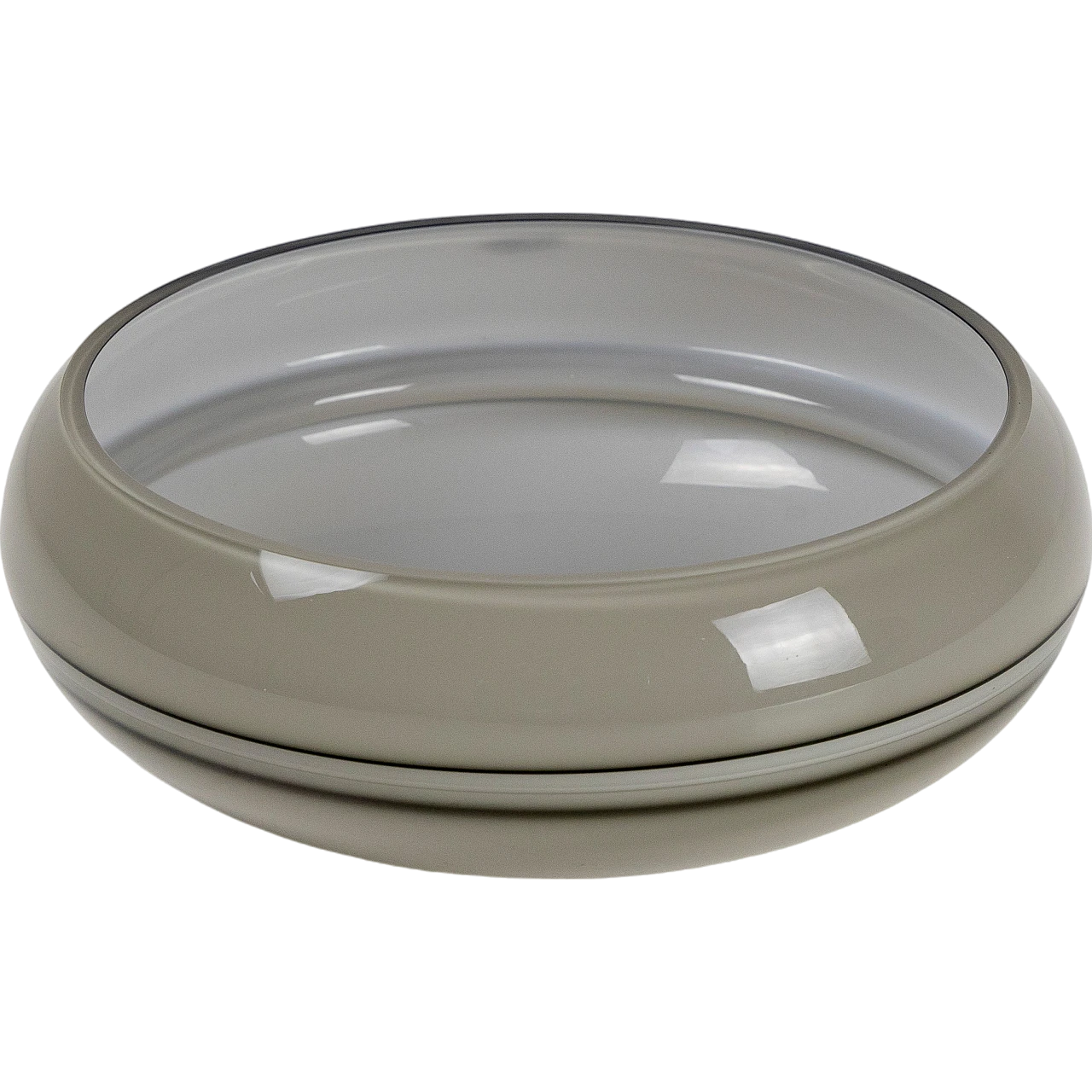 Alfredo Barbini glass bowl, 1980 9