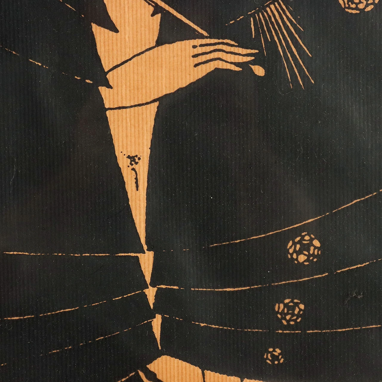 Aubrey Beardsley, The Black Cape, lithography, 1950s 4