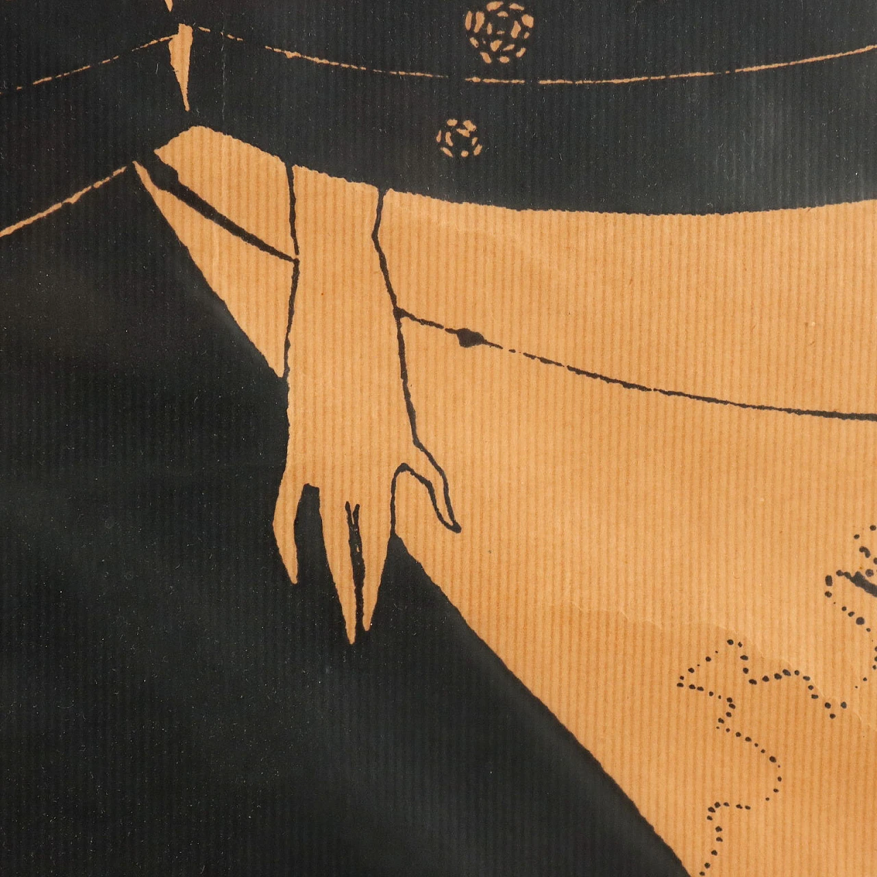 Aubrey Beardsley, The Black Cape, lithography, 1950s 5