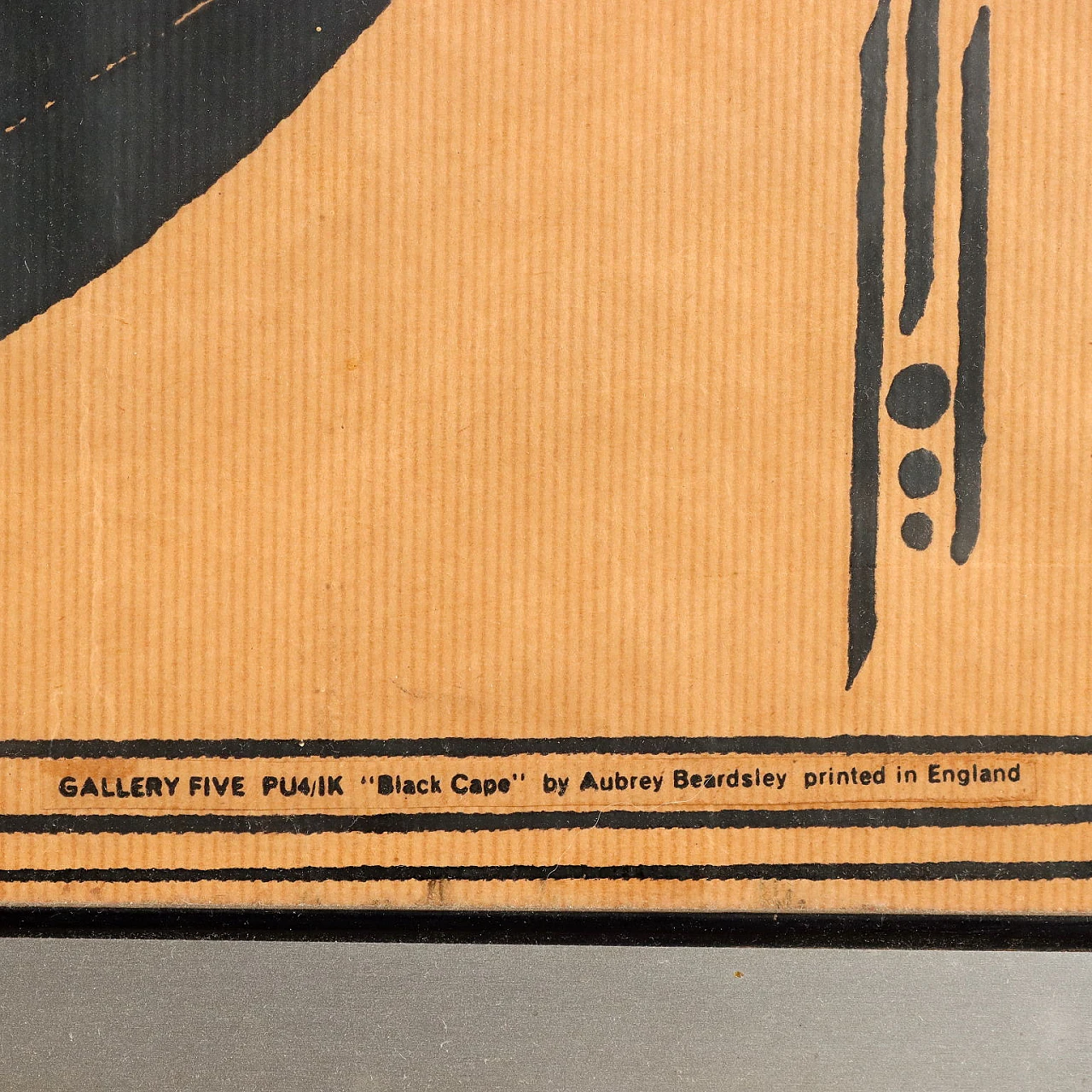 Aubrey Beardsley, The Black Cape, lithography, 1950s 7