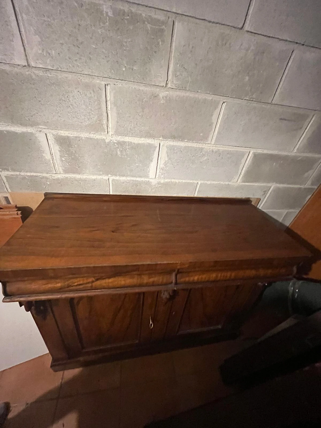 Credenza in mogano stile inglese, metà 800 5