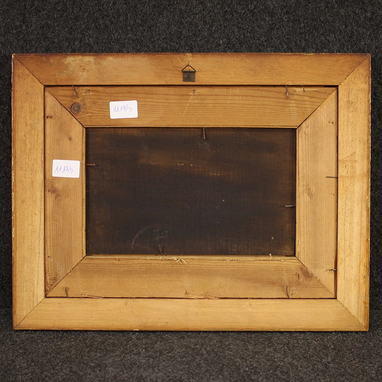 Painting signed Giovanni Bartolena from the 20th century 7