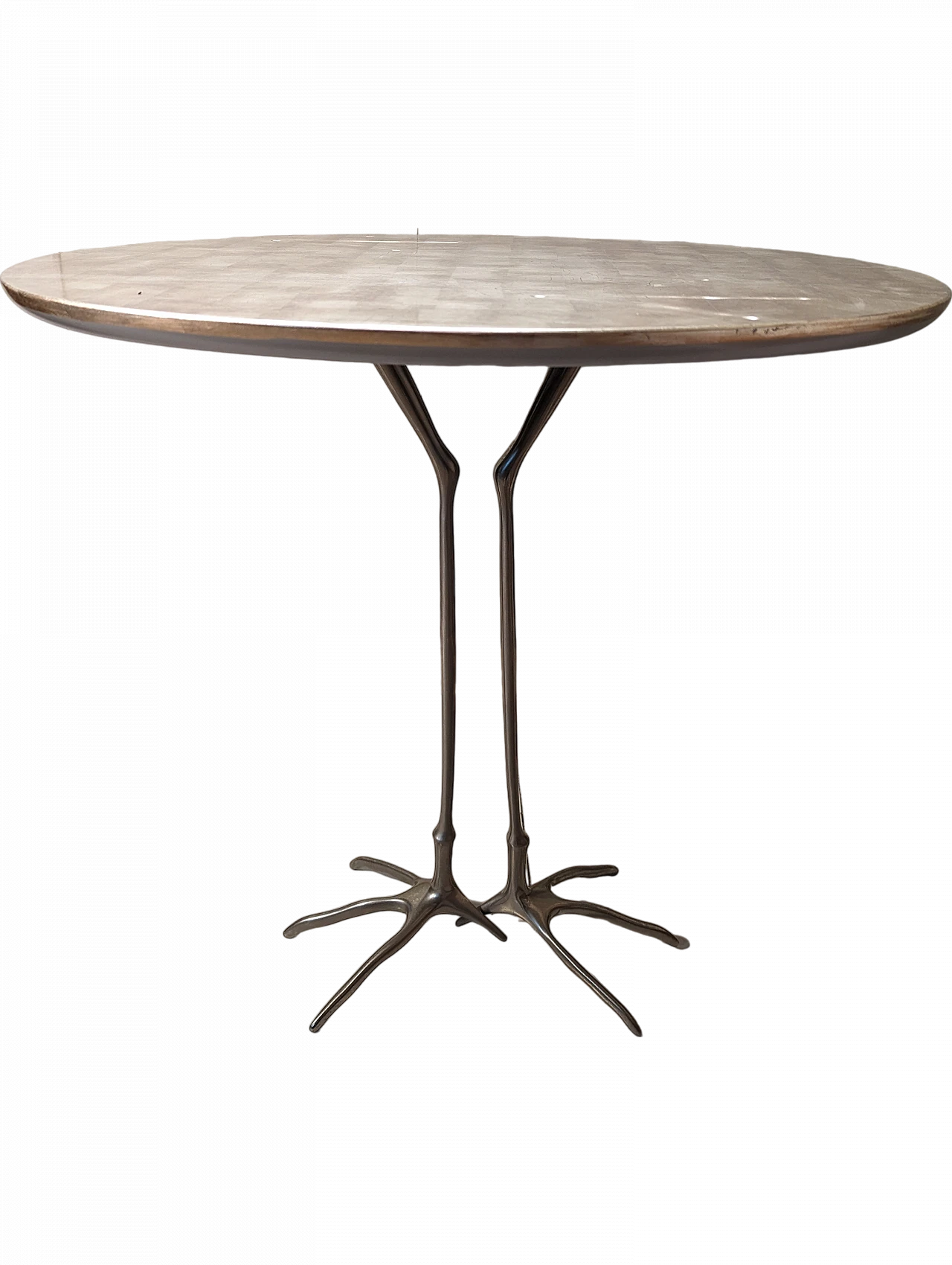 Table Traccia by Simon by Cassina in wood and metal, late 20th century 7