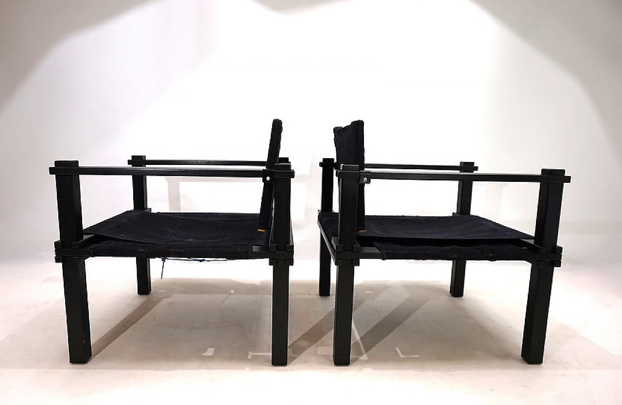Pair of Farmer chairs with table by Gerd Lange, 1960s 12